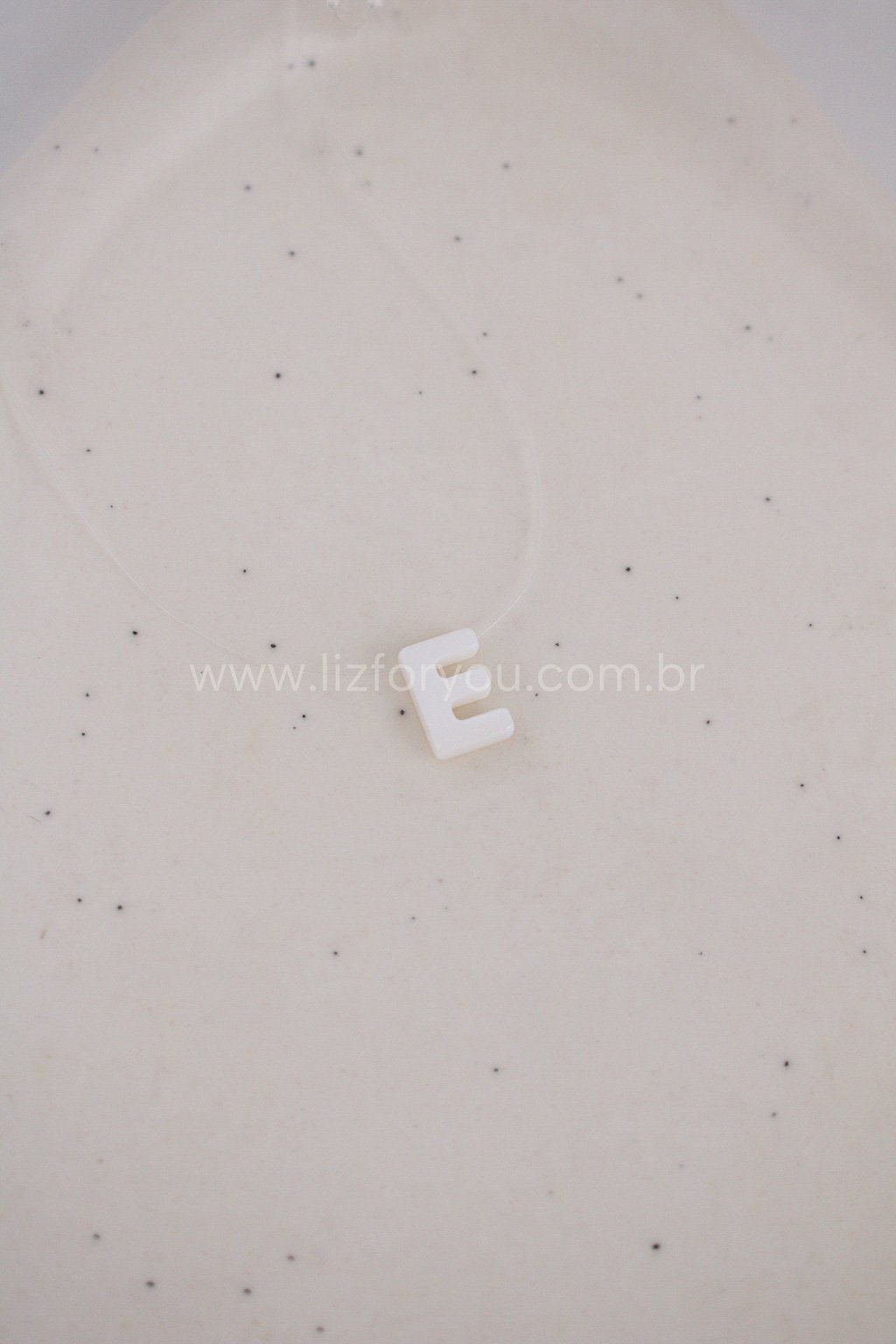 Choker Nylon Letra
