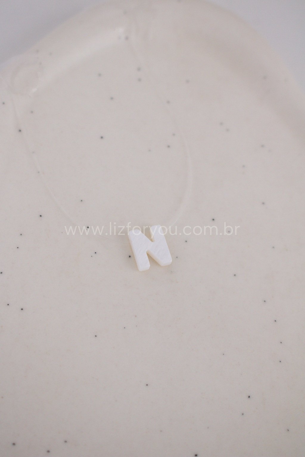 Choker Nylon Letra