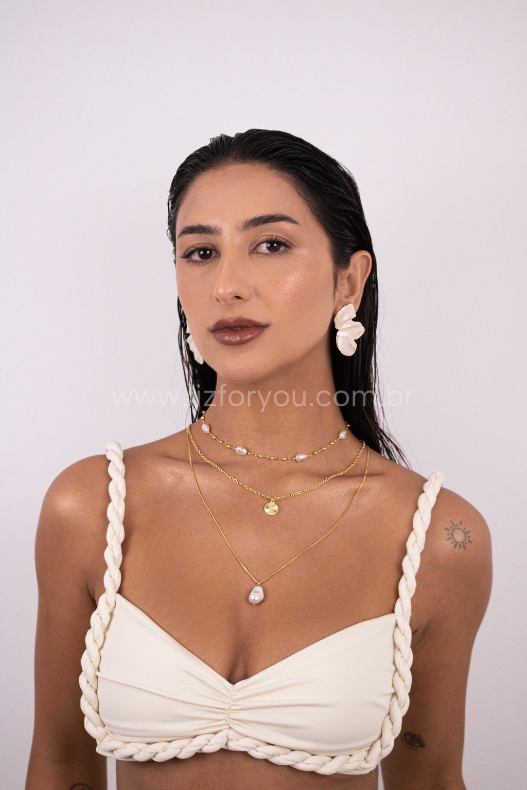 Choker Pérola Ball 