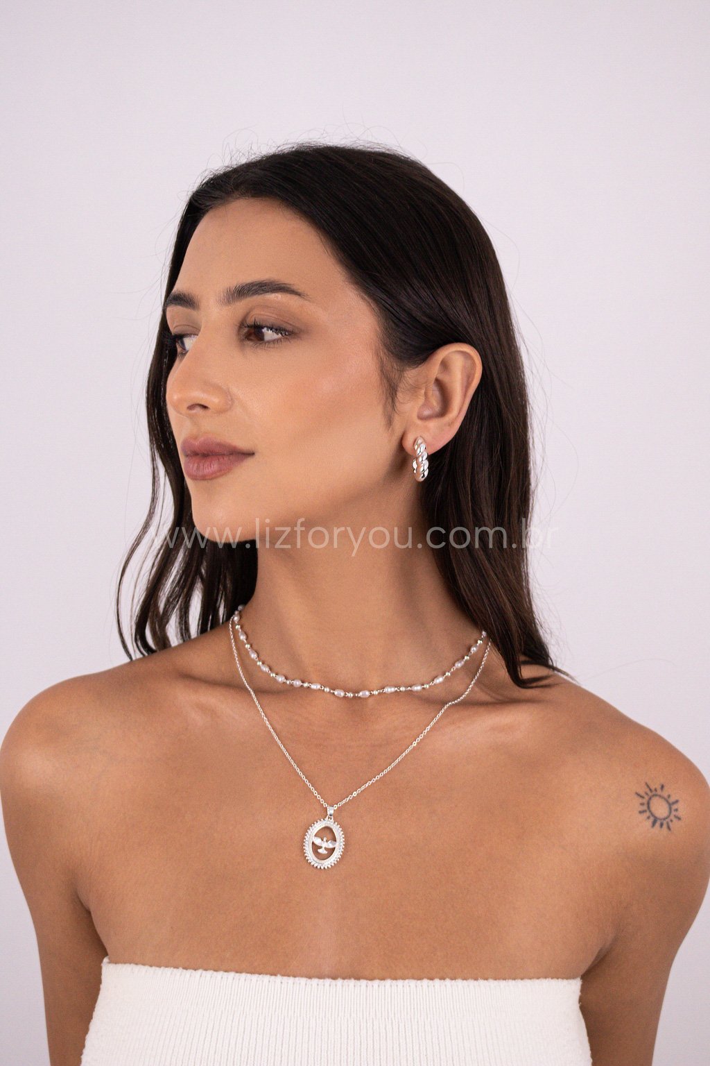 Choker Pérola Balls Millie 