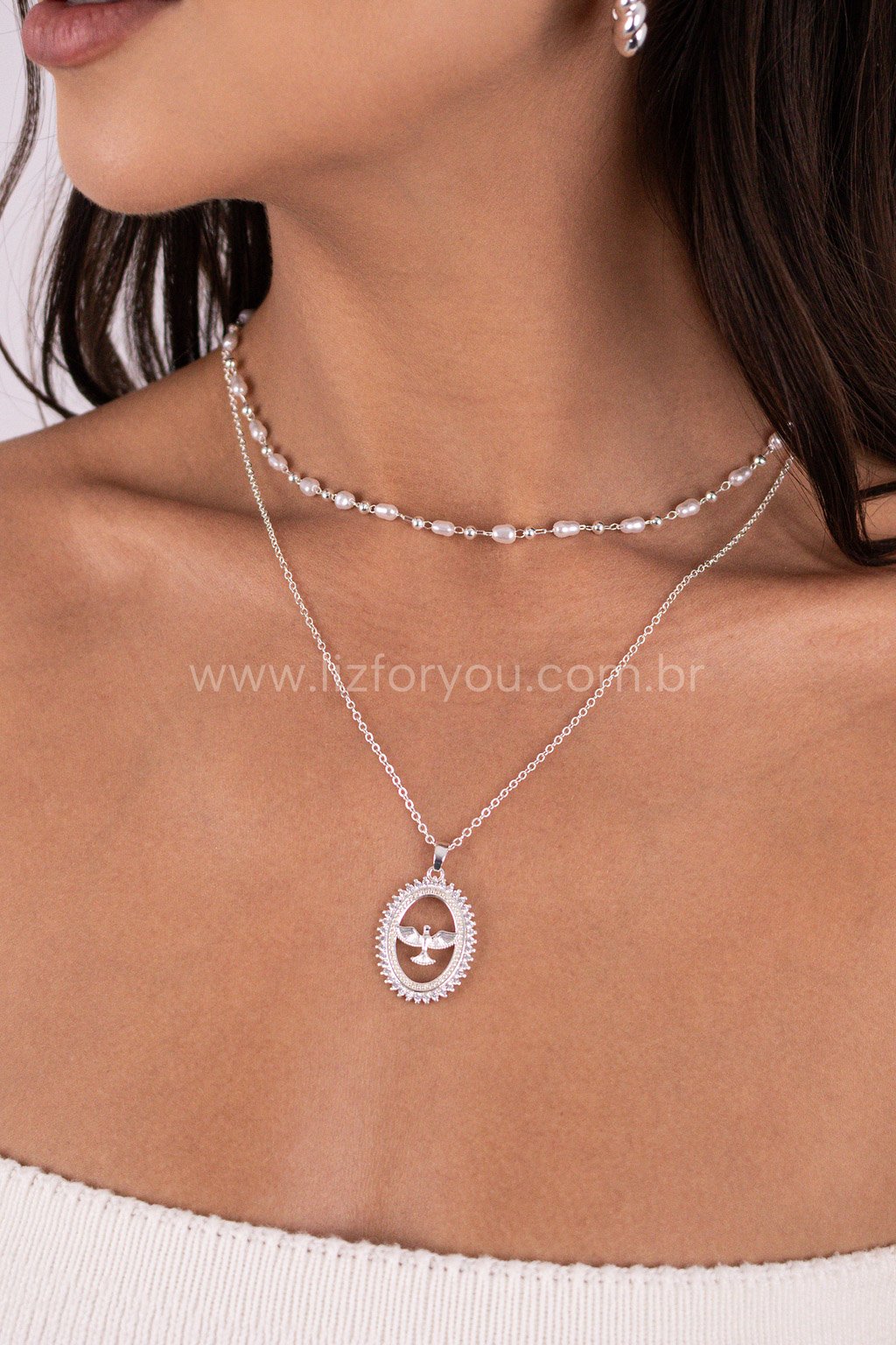 Choker Pérola Balls Millie 