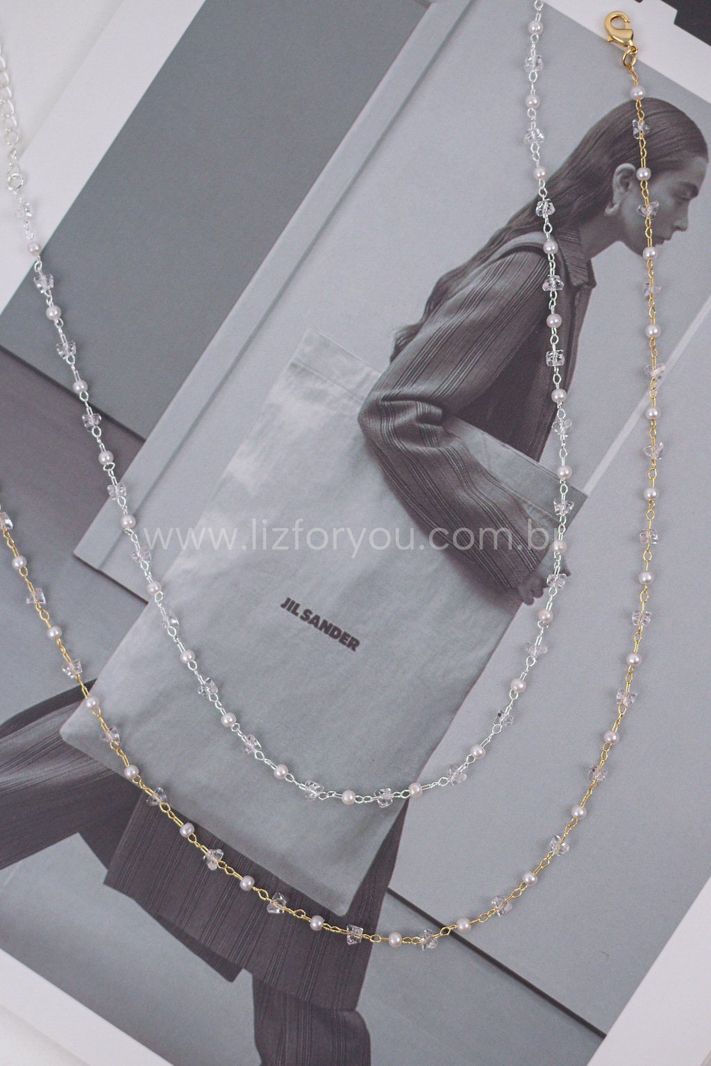 Choker Pérola Shiny 