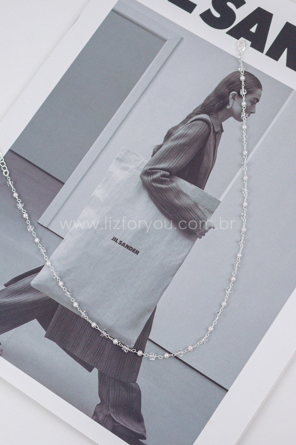 Choker Pérola Shiny 