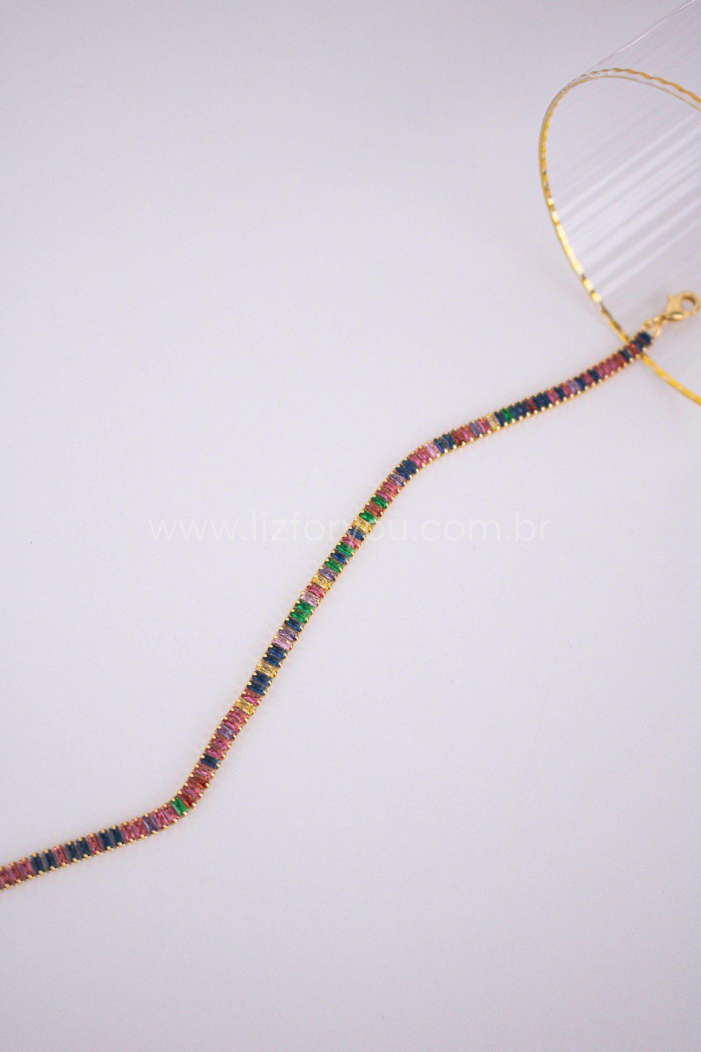 Choker Riviera Baguete