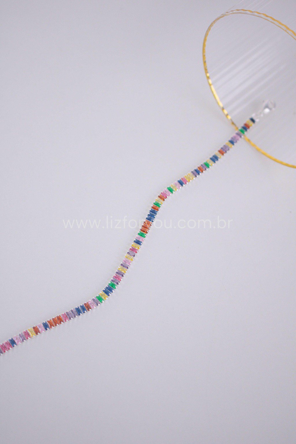 Choker Riviera Baguete