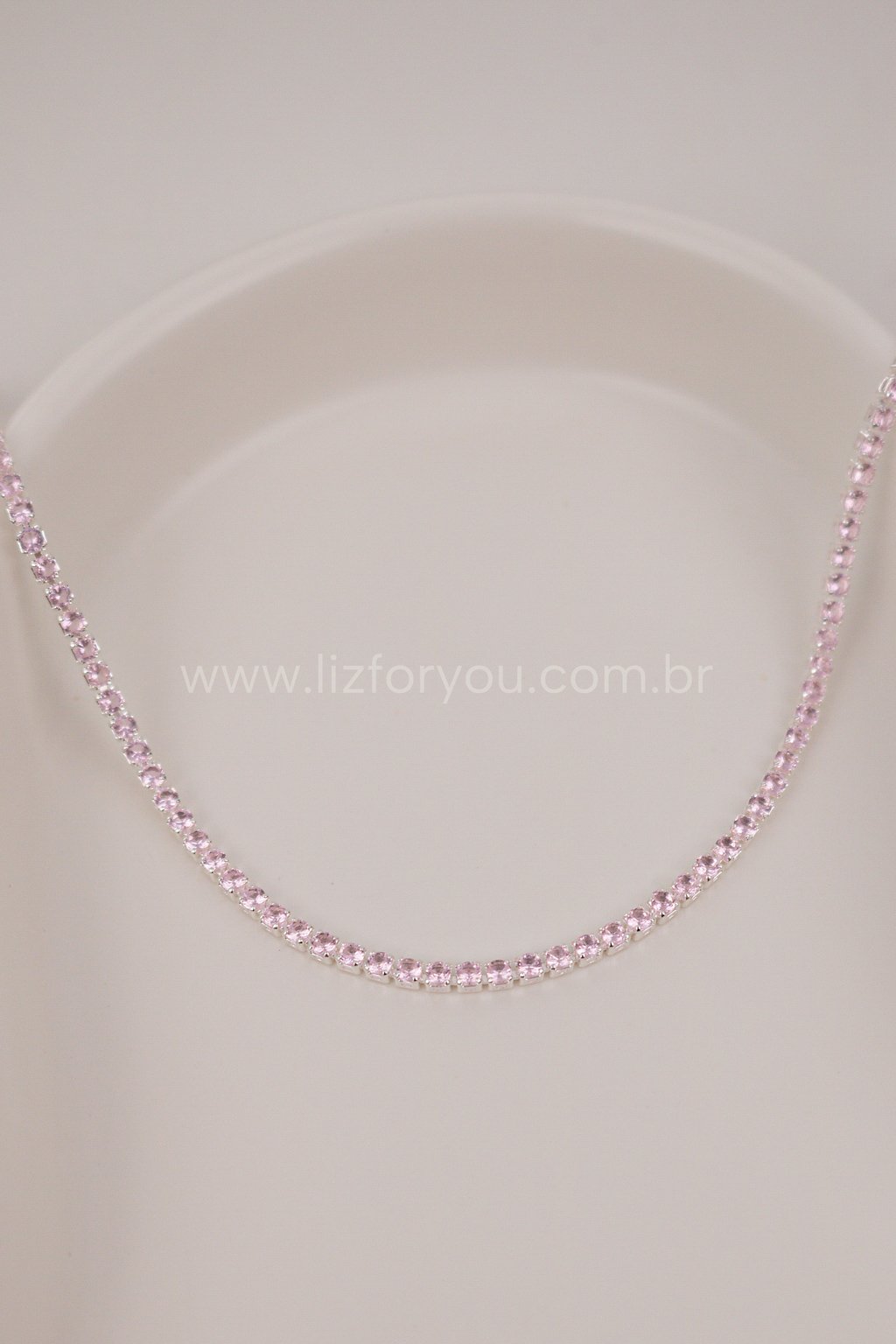 Choker Riviera Mia Rosa 2mm 