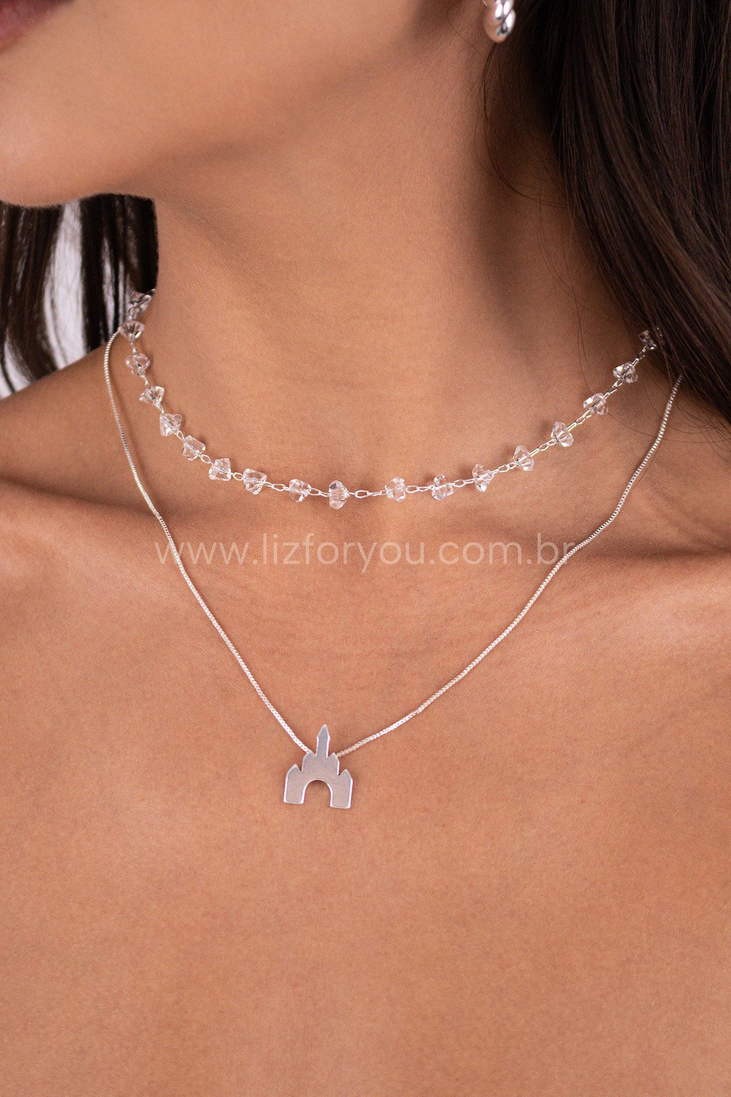 Choker Stella Cristal 