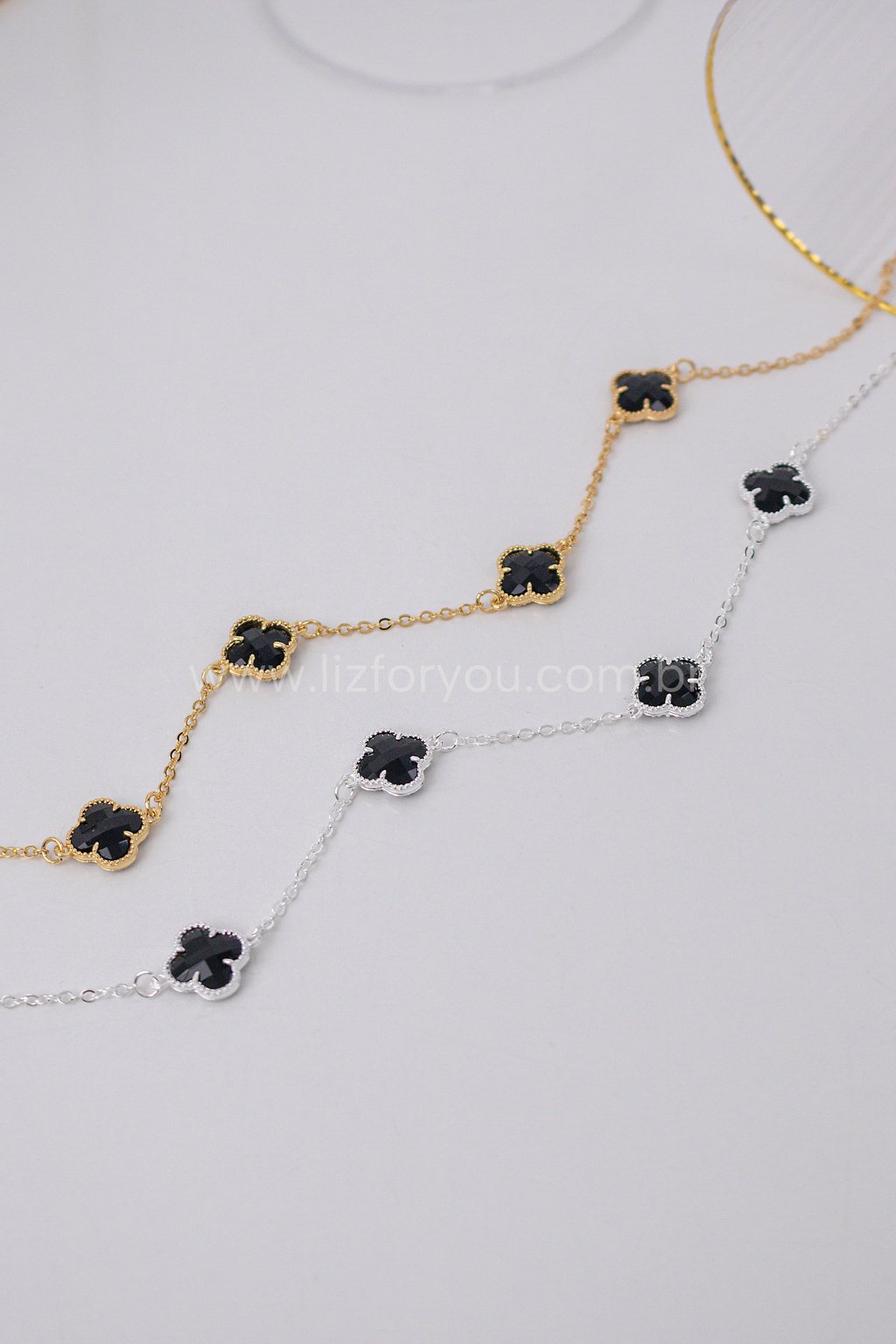 Choker Trevo Black 
