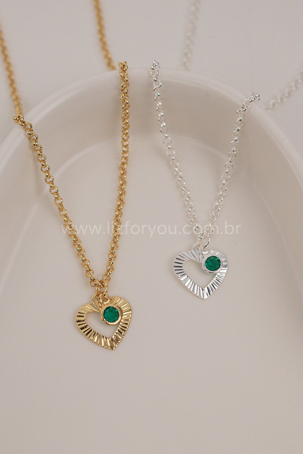 Colar Amour Vert