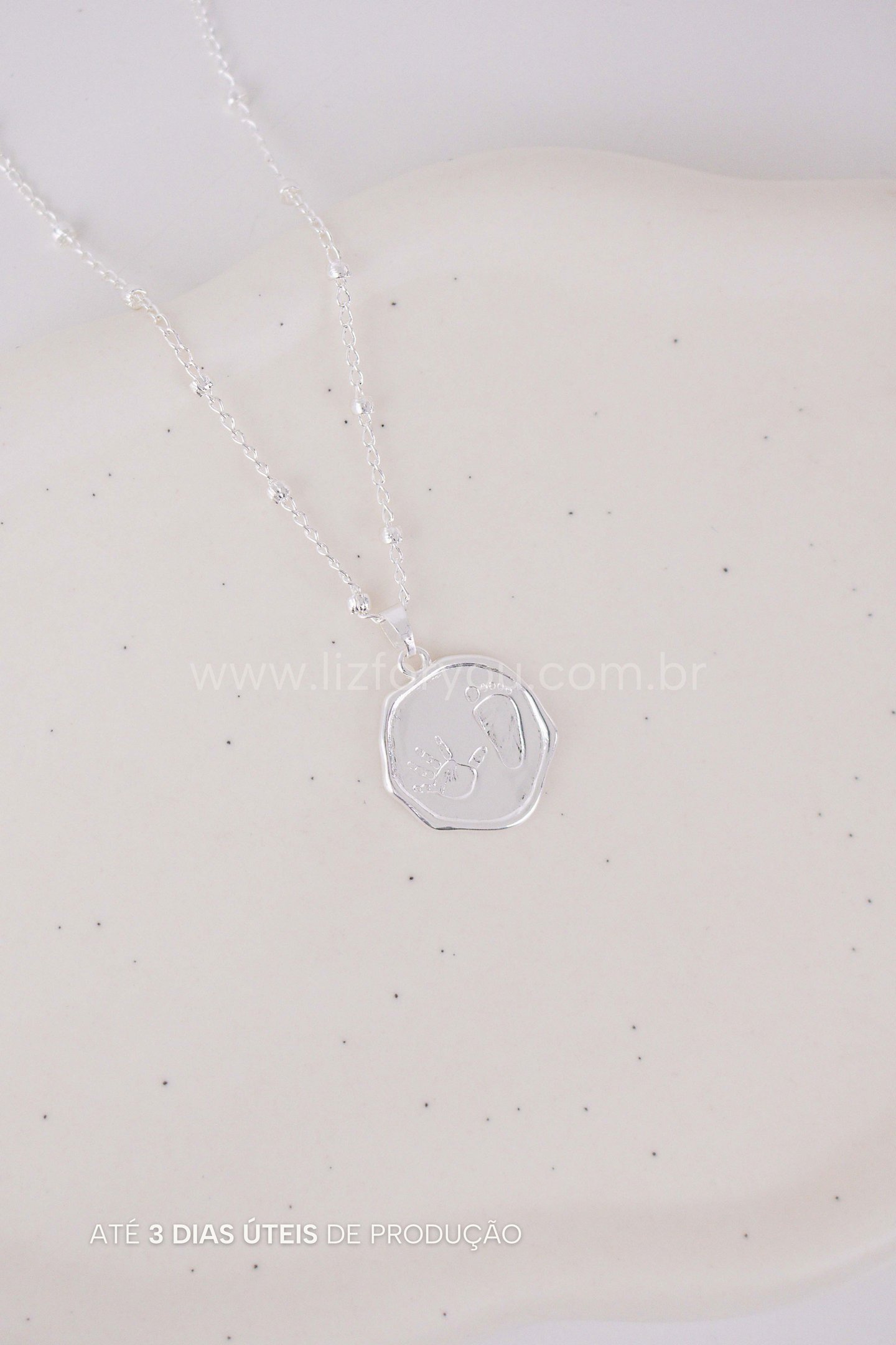 Colar Born Personalizável - 3 Nomes