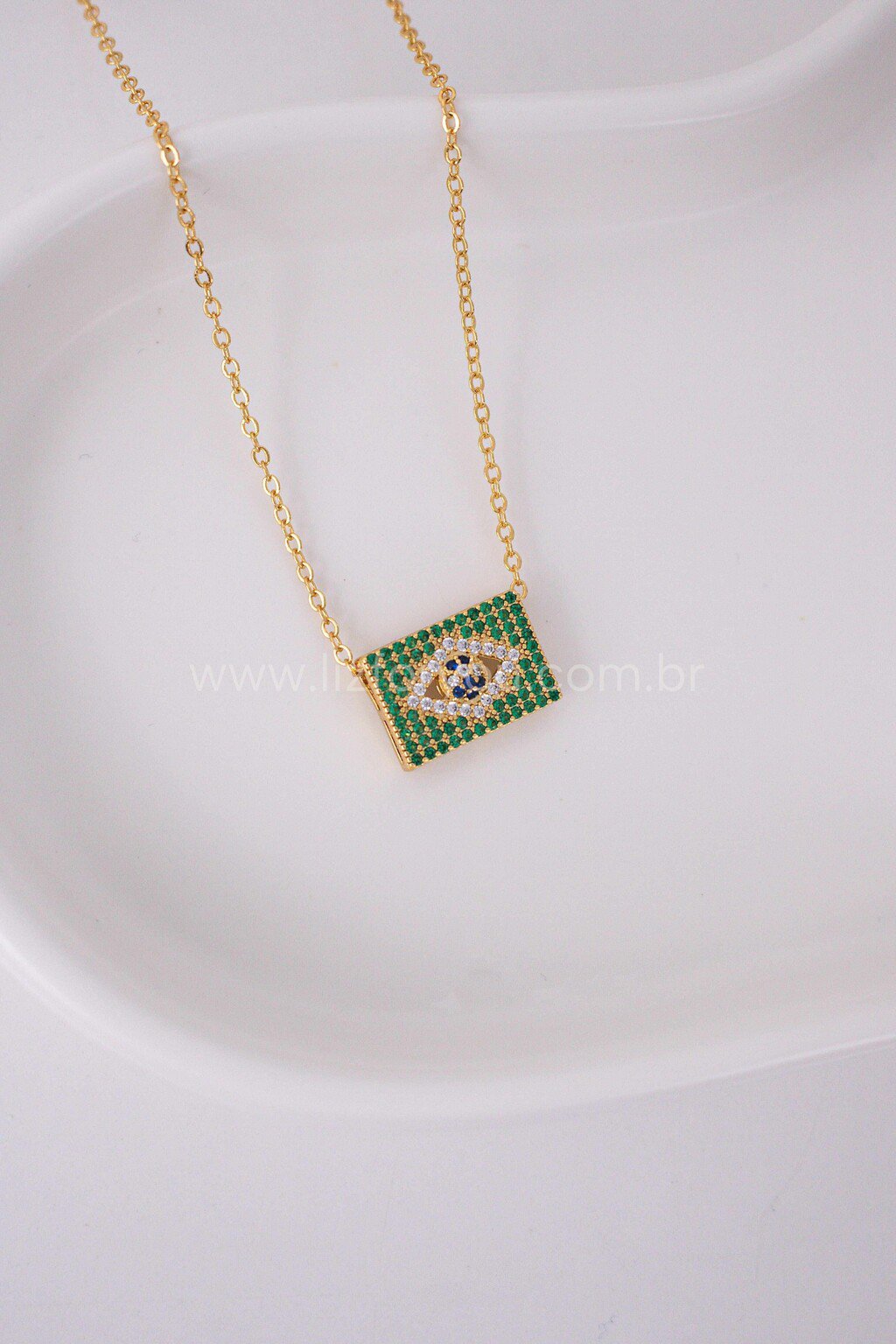 Colar Brasil Glow
