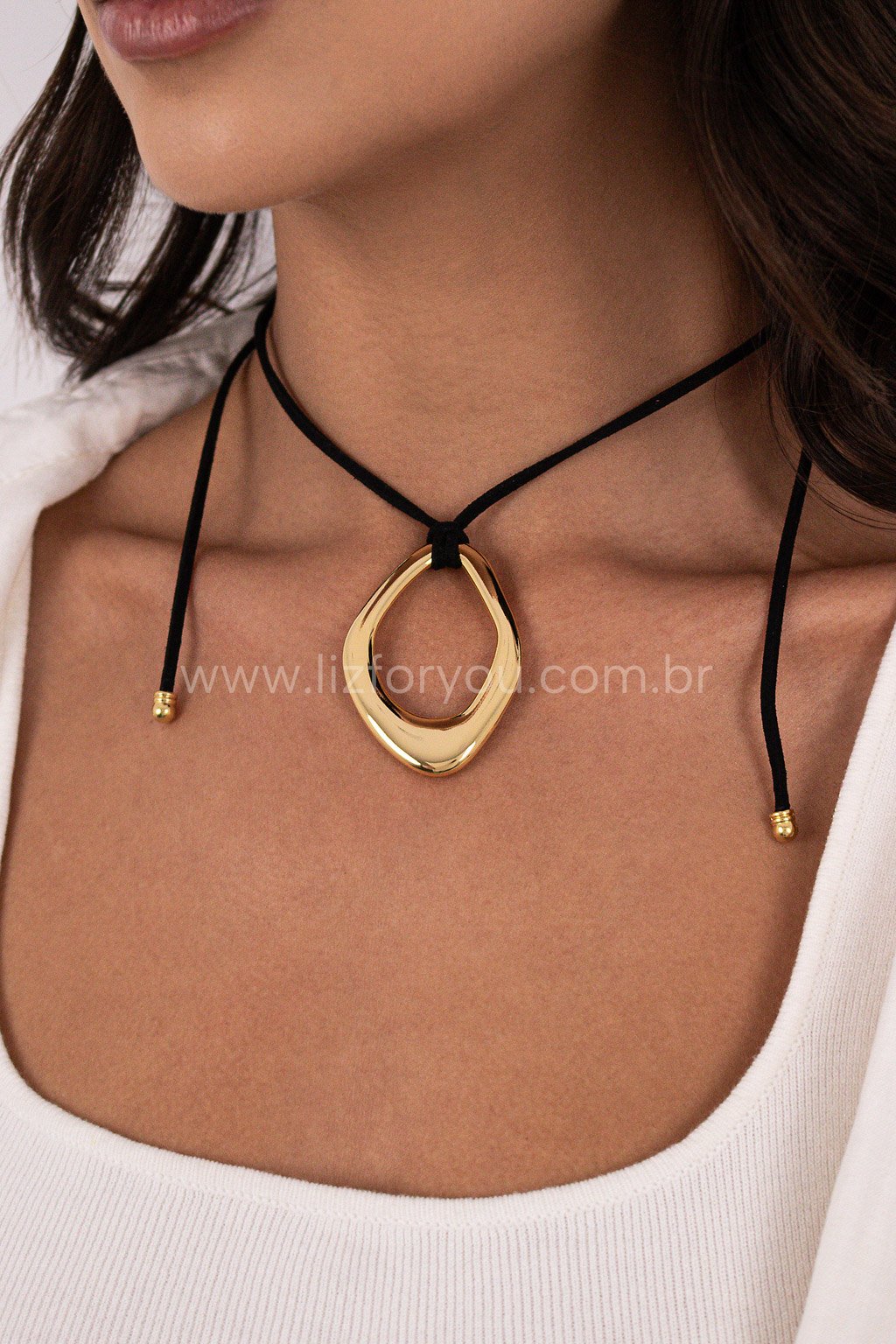 Colar Camurça Organic 