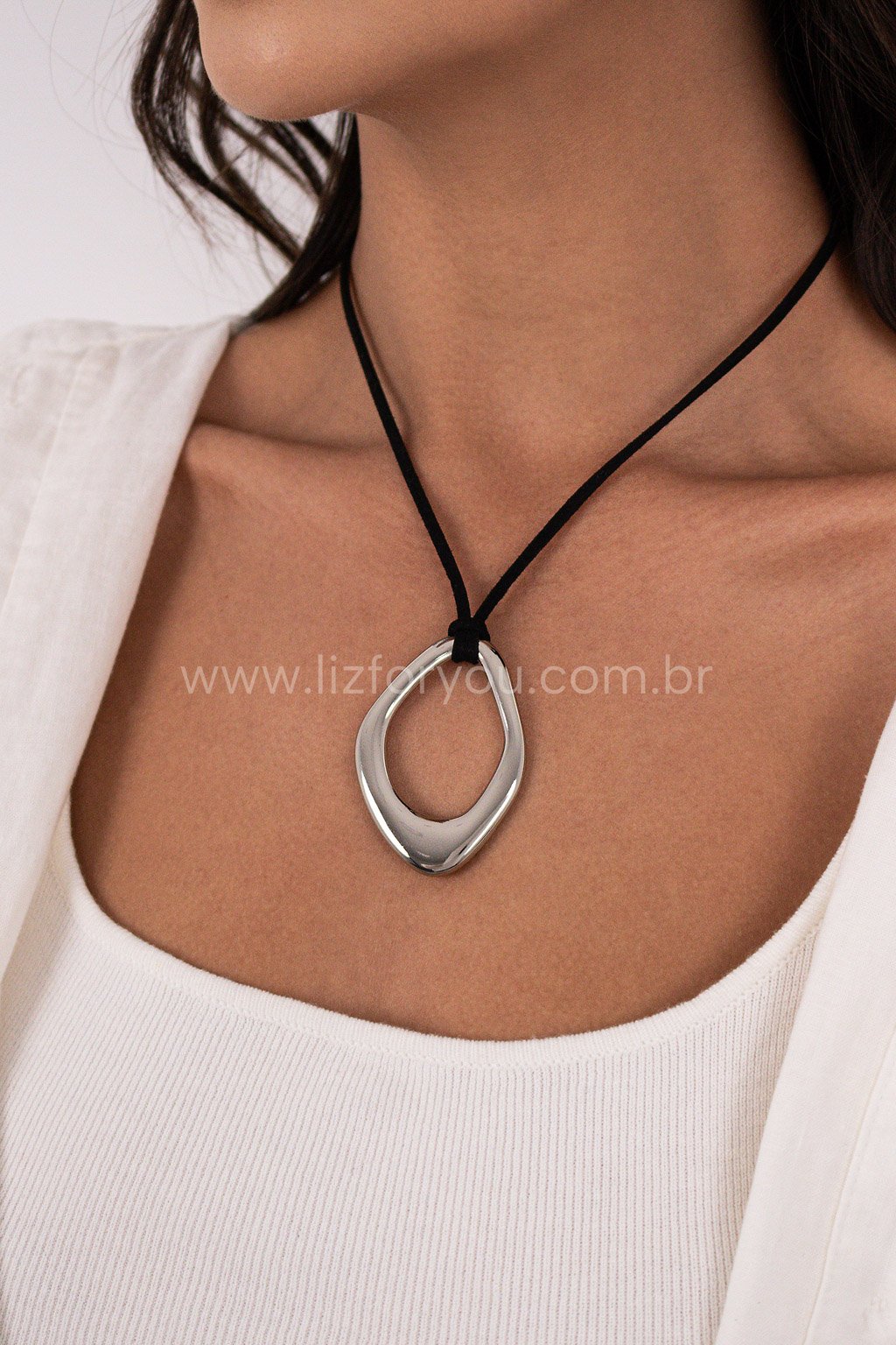 Colar Camurça Organic 