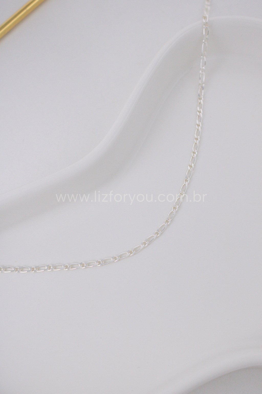 Colar Diamantado 1x1 Masculino