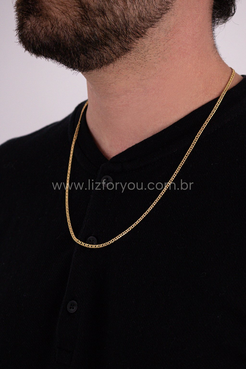 Colar Grume Dupla Masculino