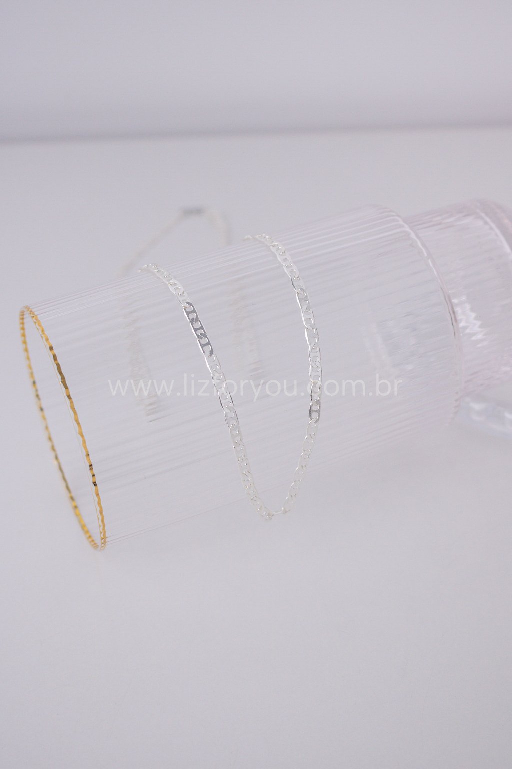 Colar Piastrine 3,5mm Masculino
