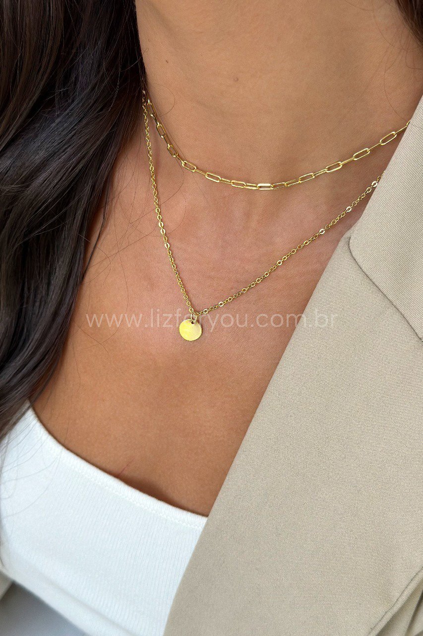 Colar Duplo Cami