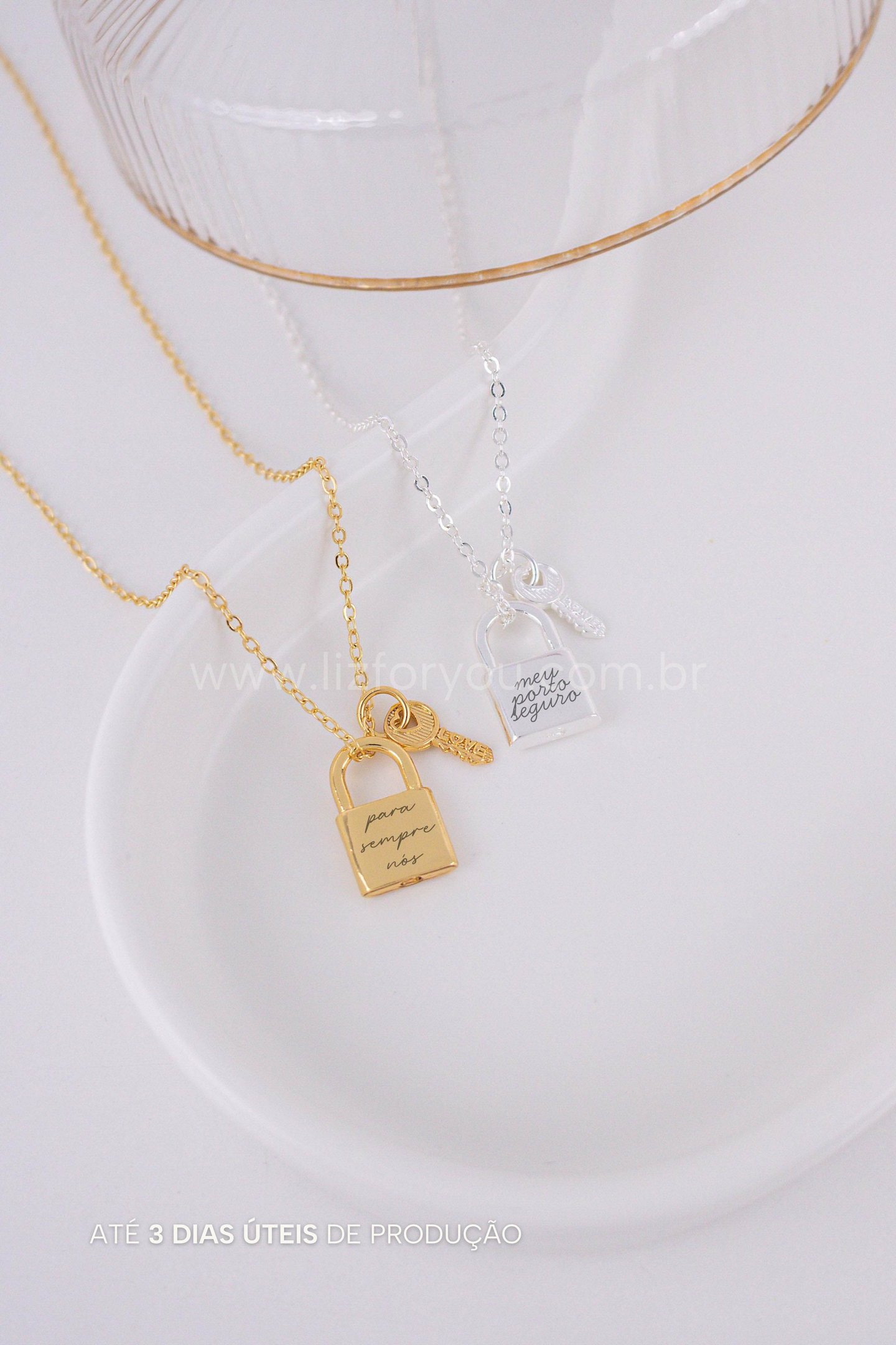 Colar Elo do Amor Personalizável
