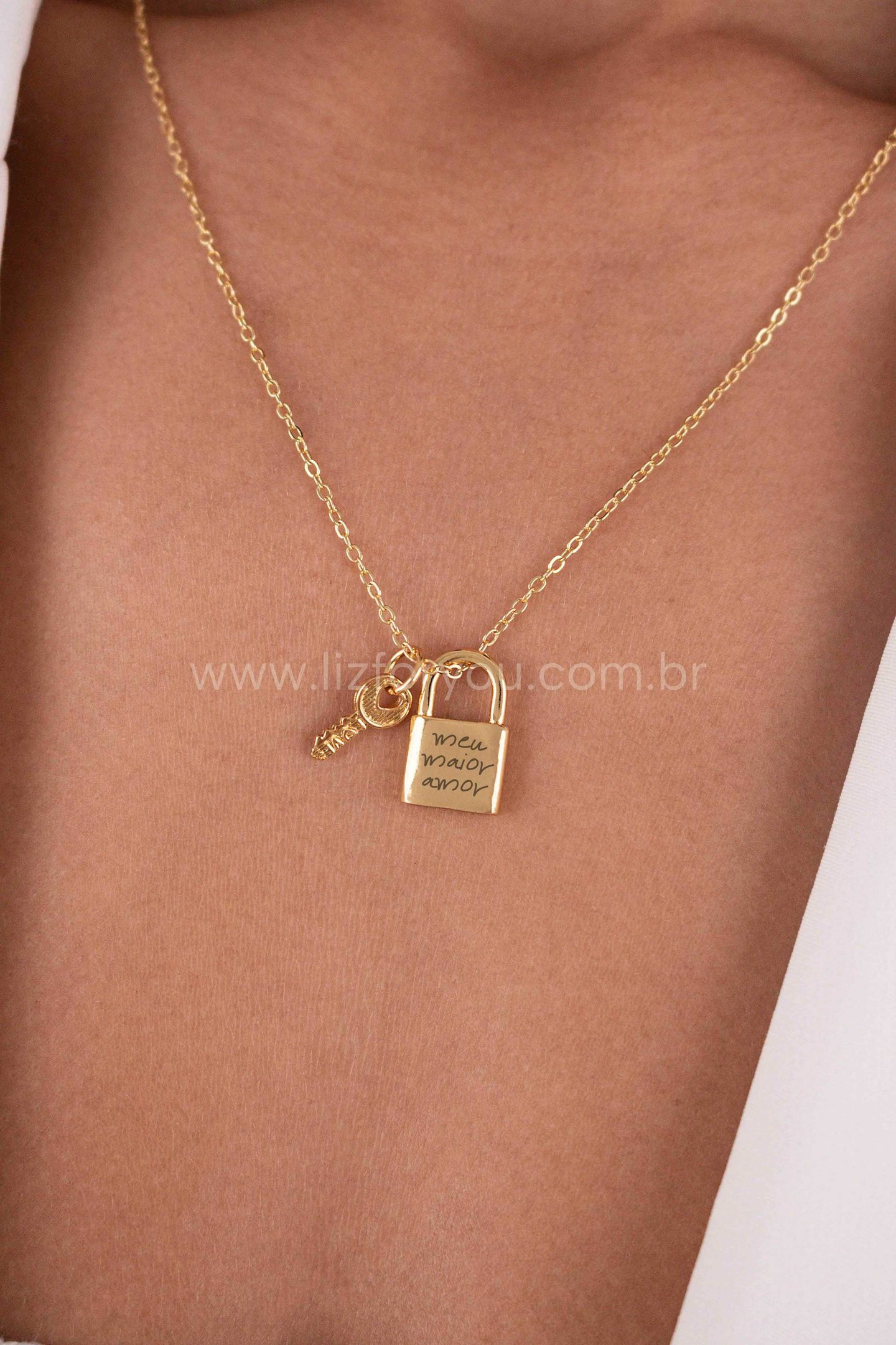 Colar Elo do Amor Personalizável