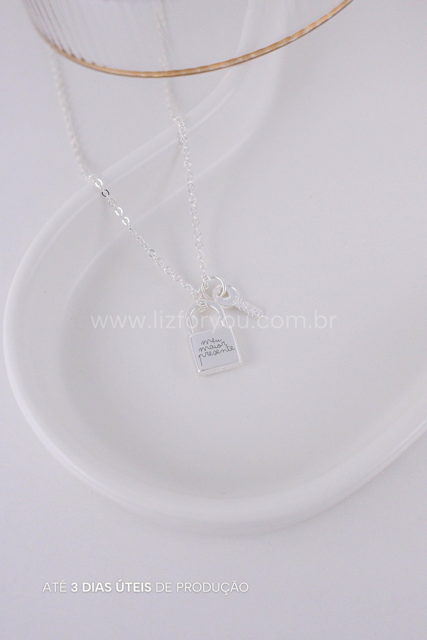 Colar Elo do Amor Personalizável