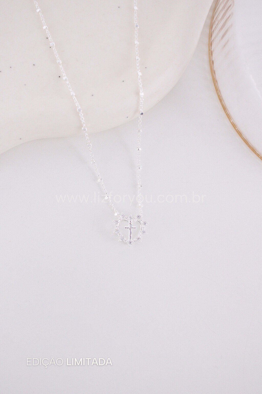 Colar Escapulário Mini Square Divinus