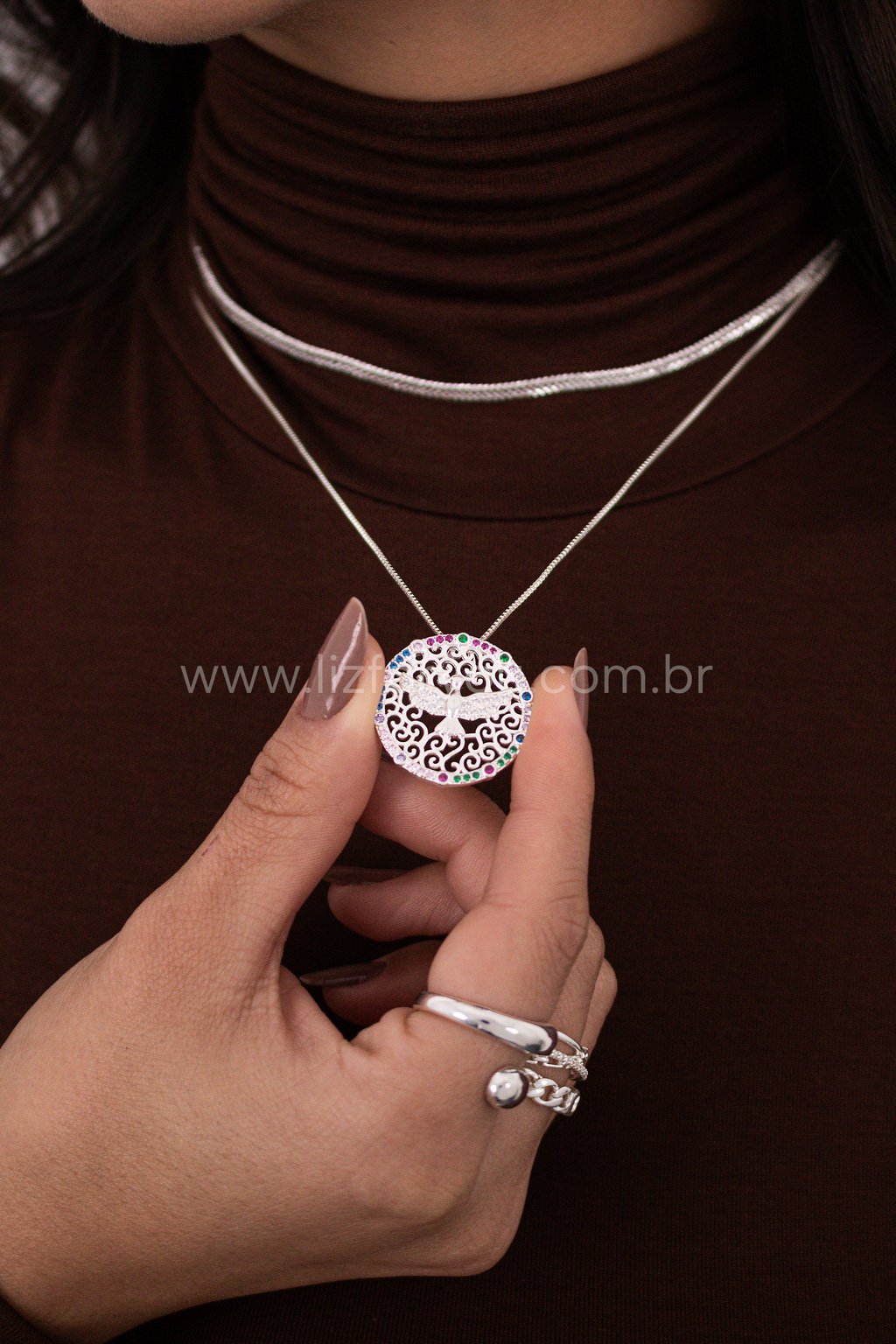 Colar Espírito Santo Multicor