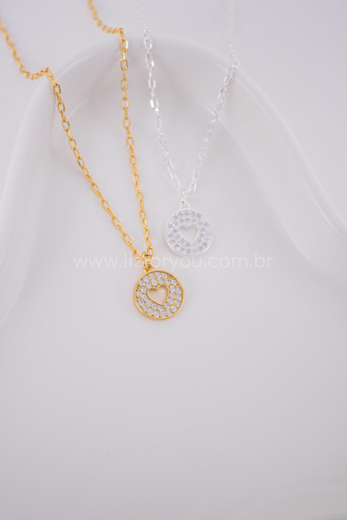 Colar Heart Circle