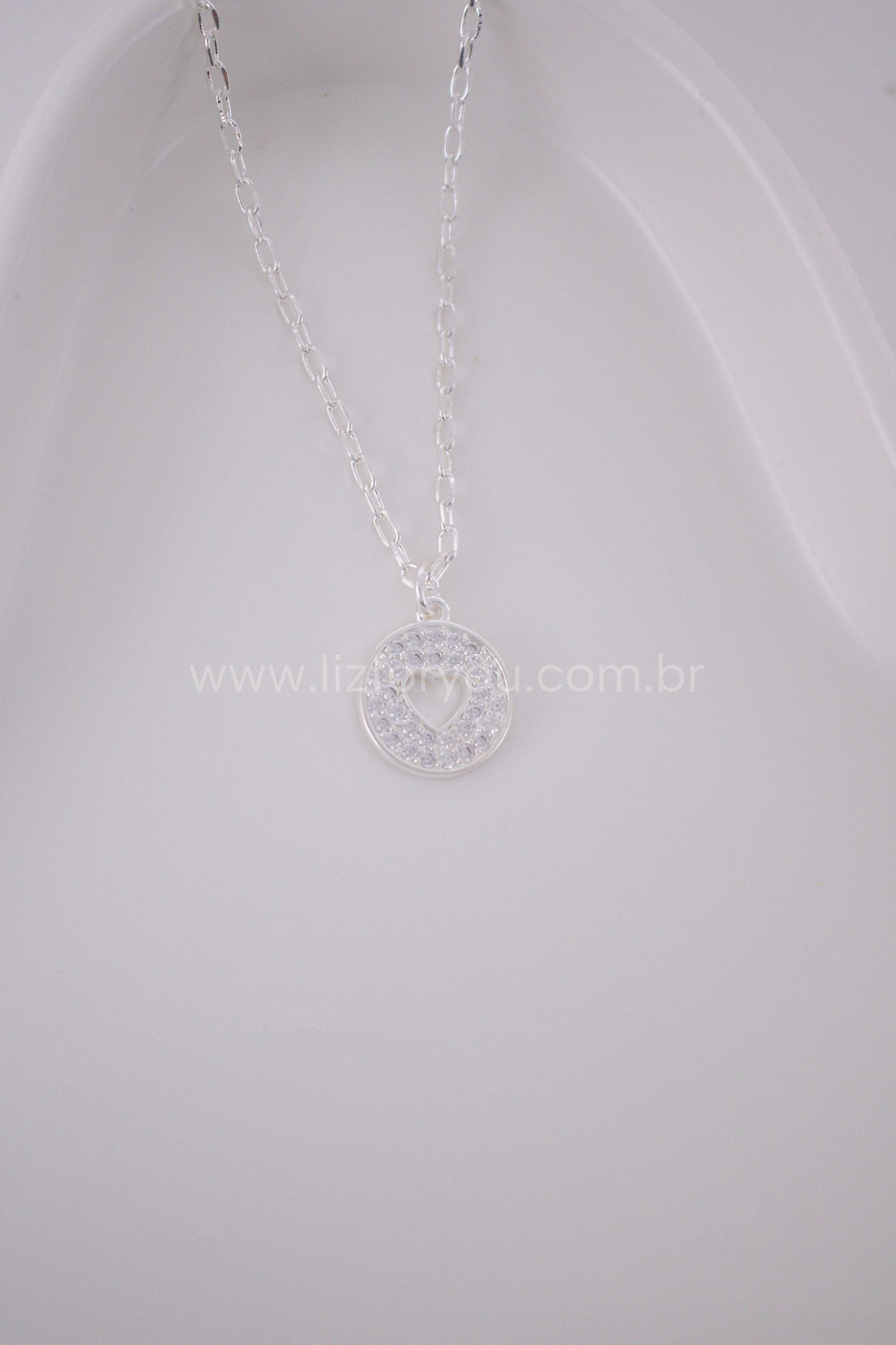 Colar Heart Circle