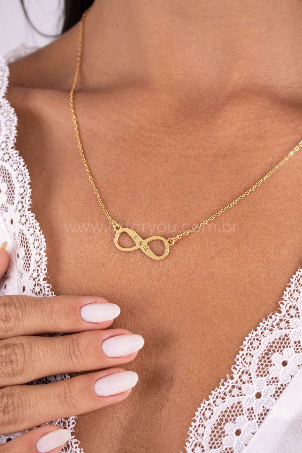 Colar Infinito Personalizável