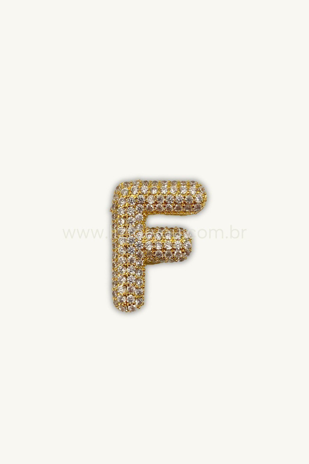 Colar Letra Puffer