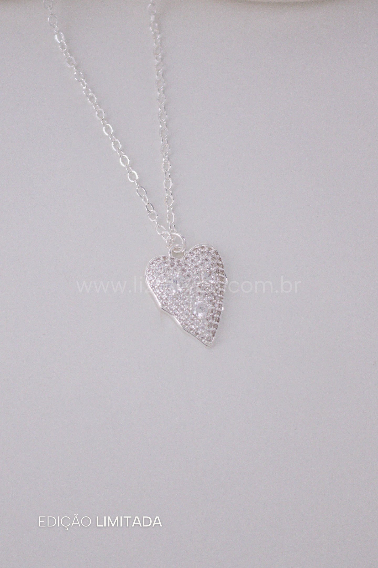 Colar Longuinho Heart Shine
