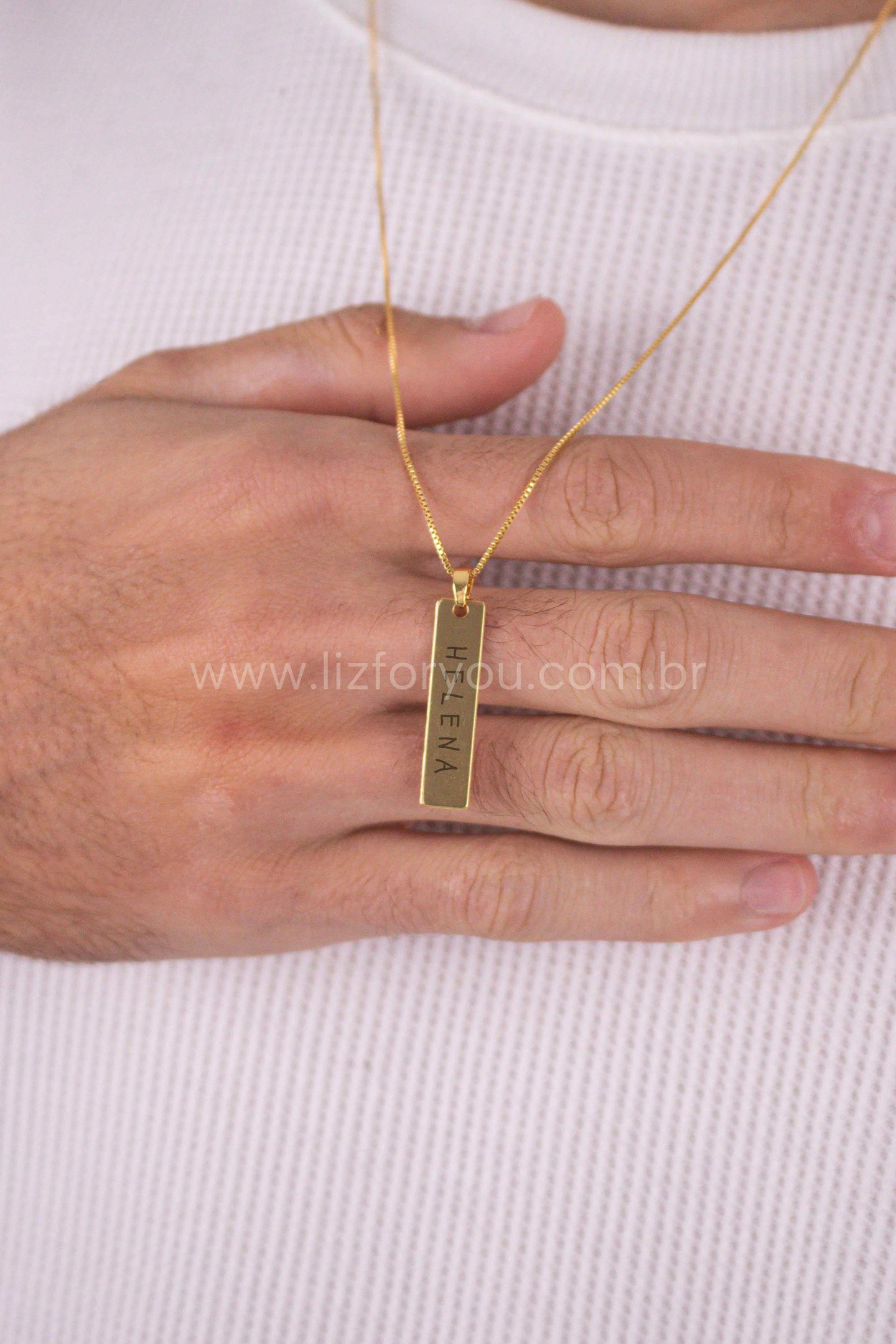 Colar Masculino Personalizável