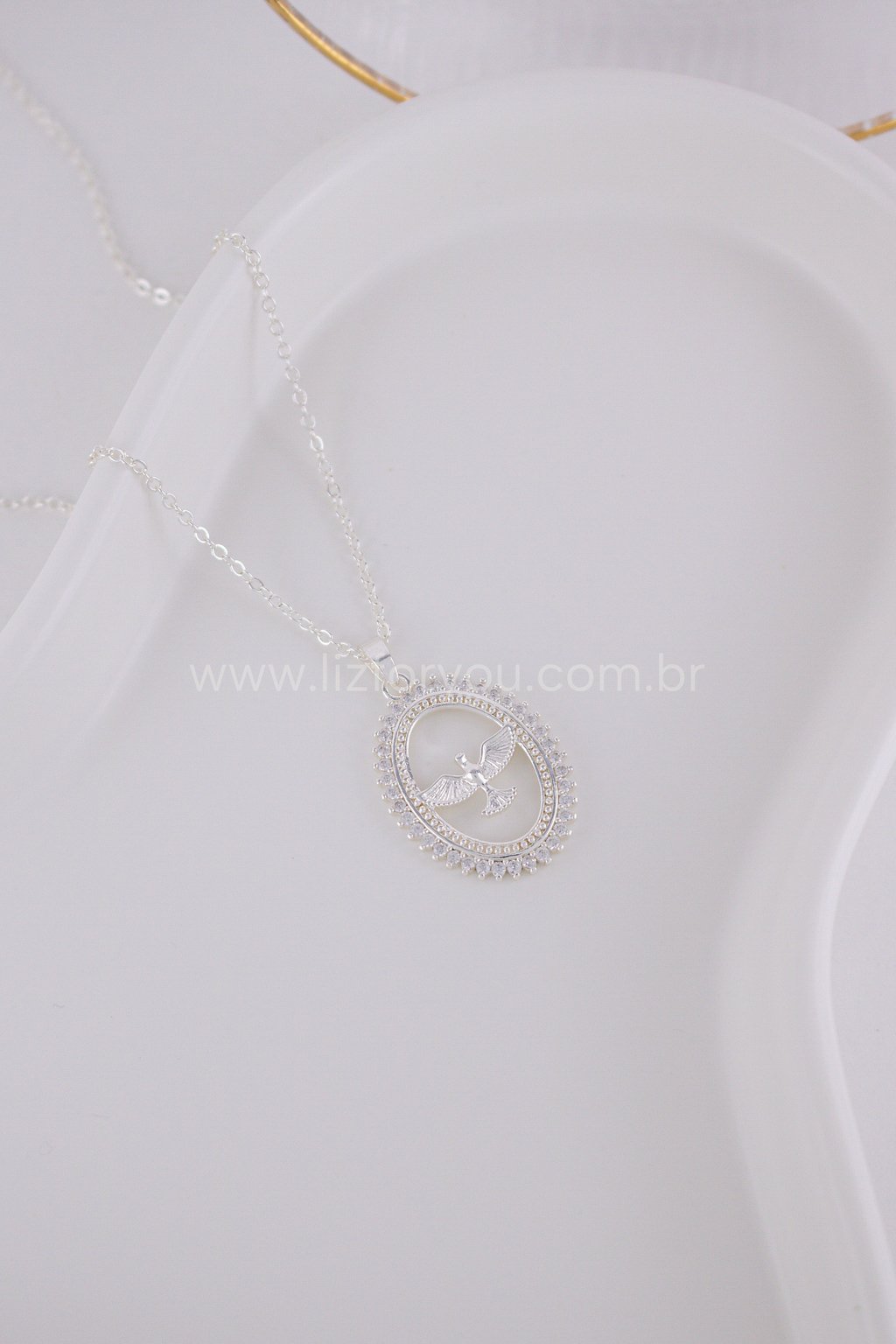 Colar Medalha Espírito Santo 