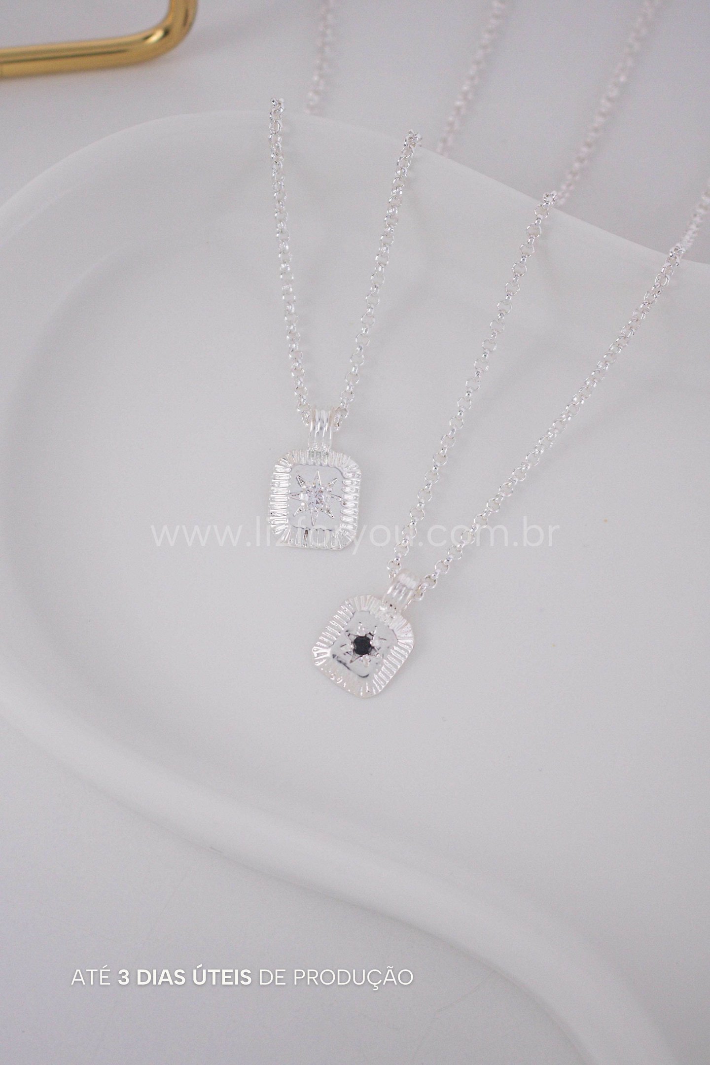 Colar Raio de Sol Personalizável