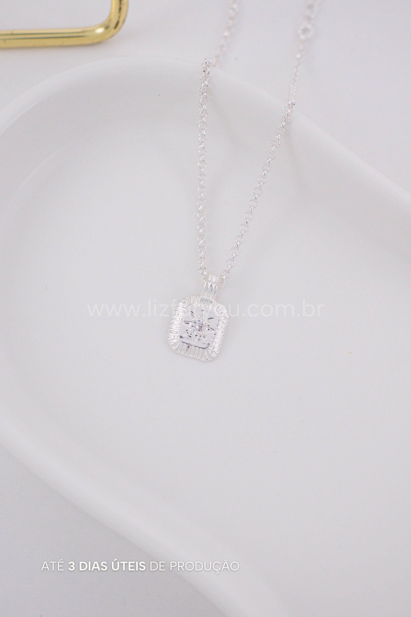 Colar Raio de Sol Personalizável