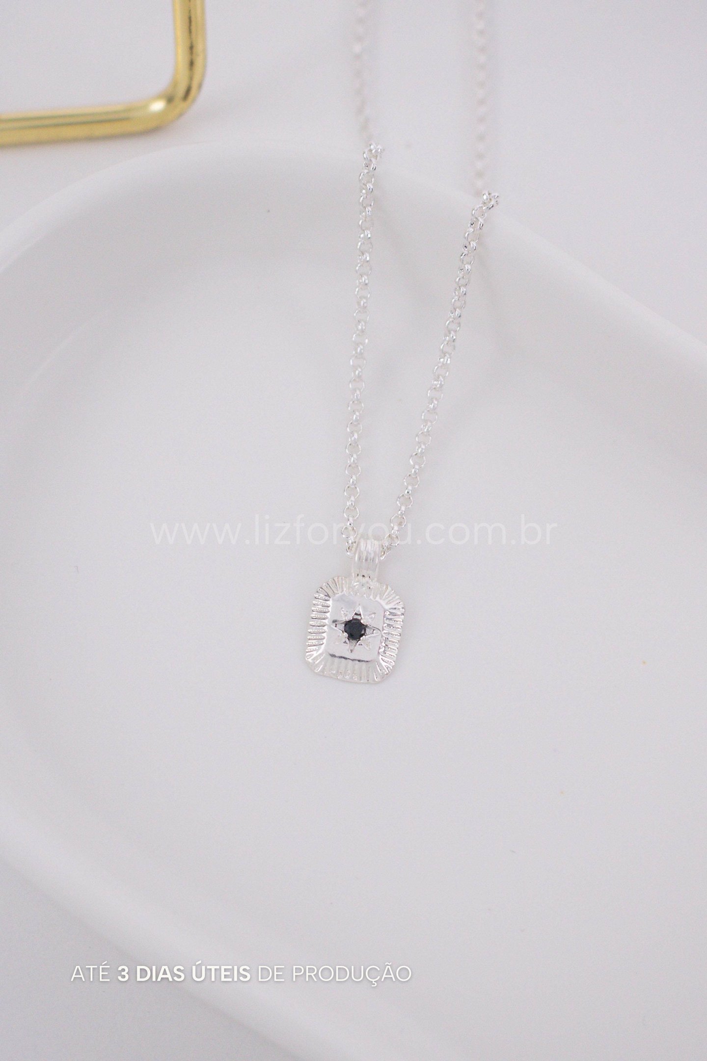 Colar Raio de Sol Personalizável