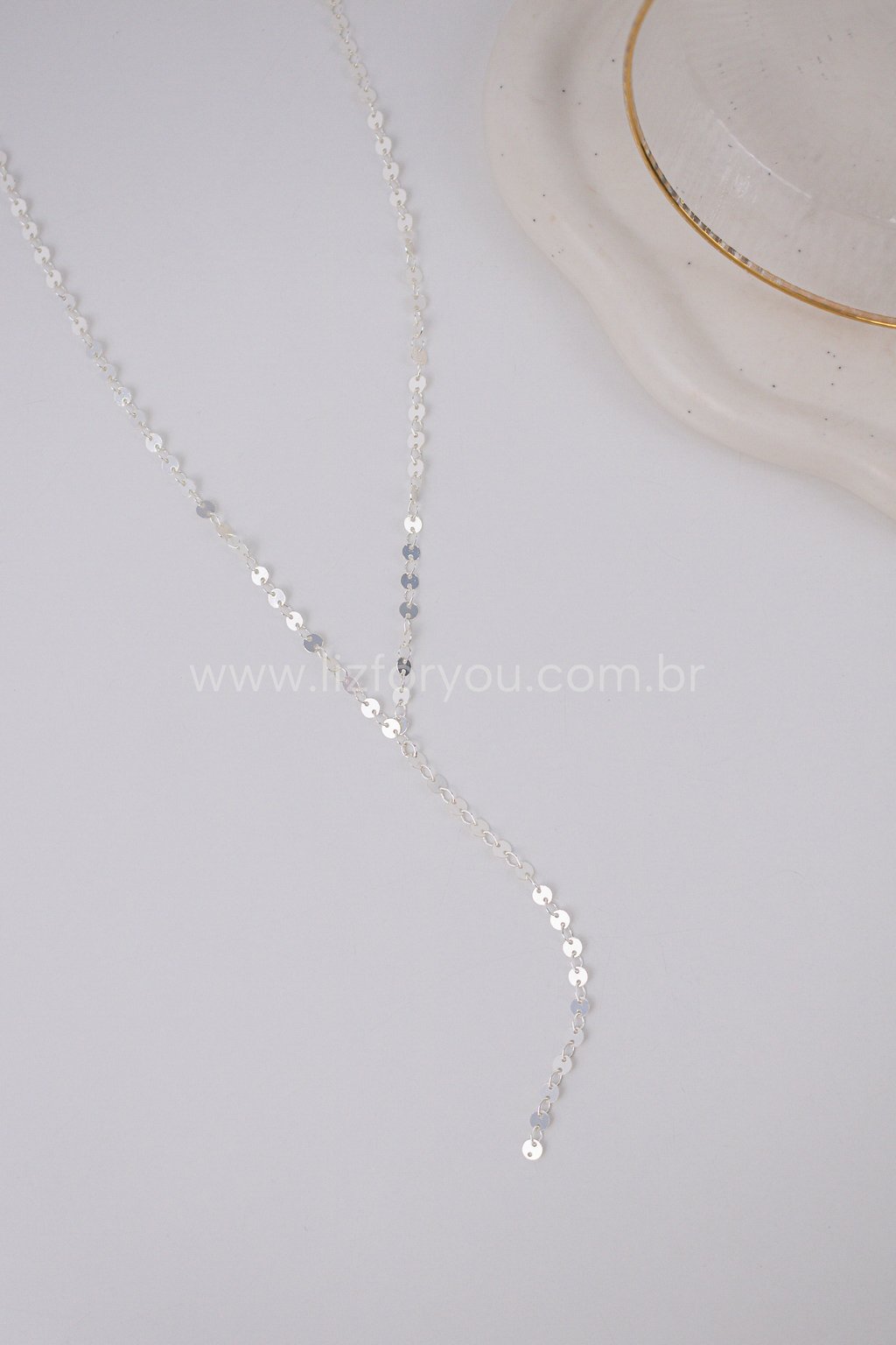 Colar Y Medalhas 4mm