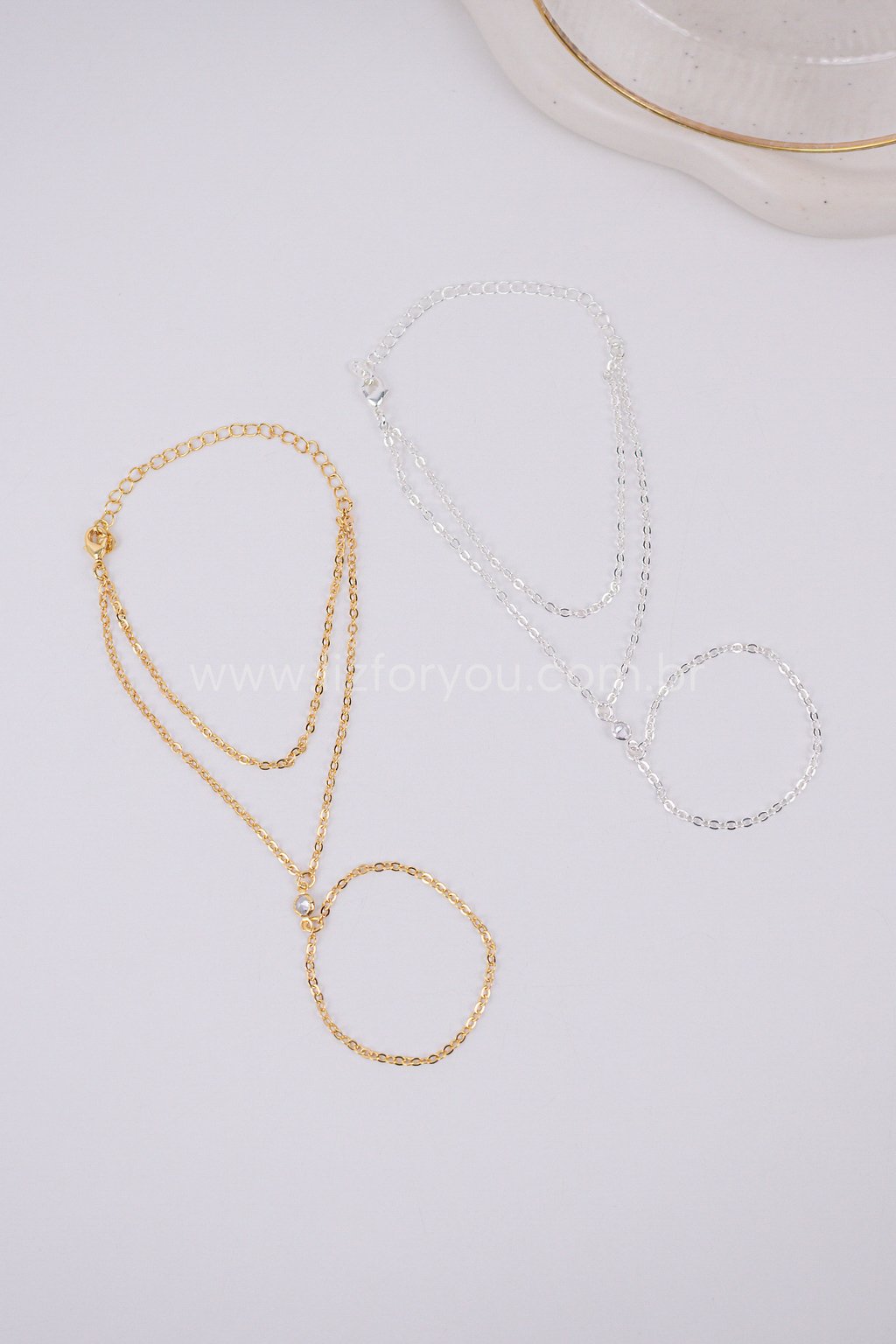 Pulseira de Mão Dupla Zuri