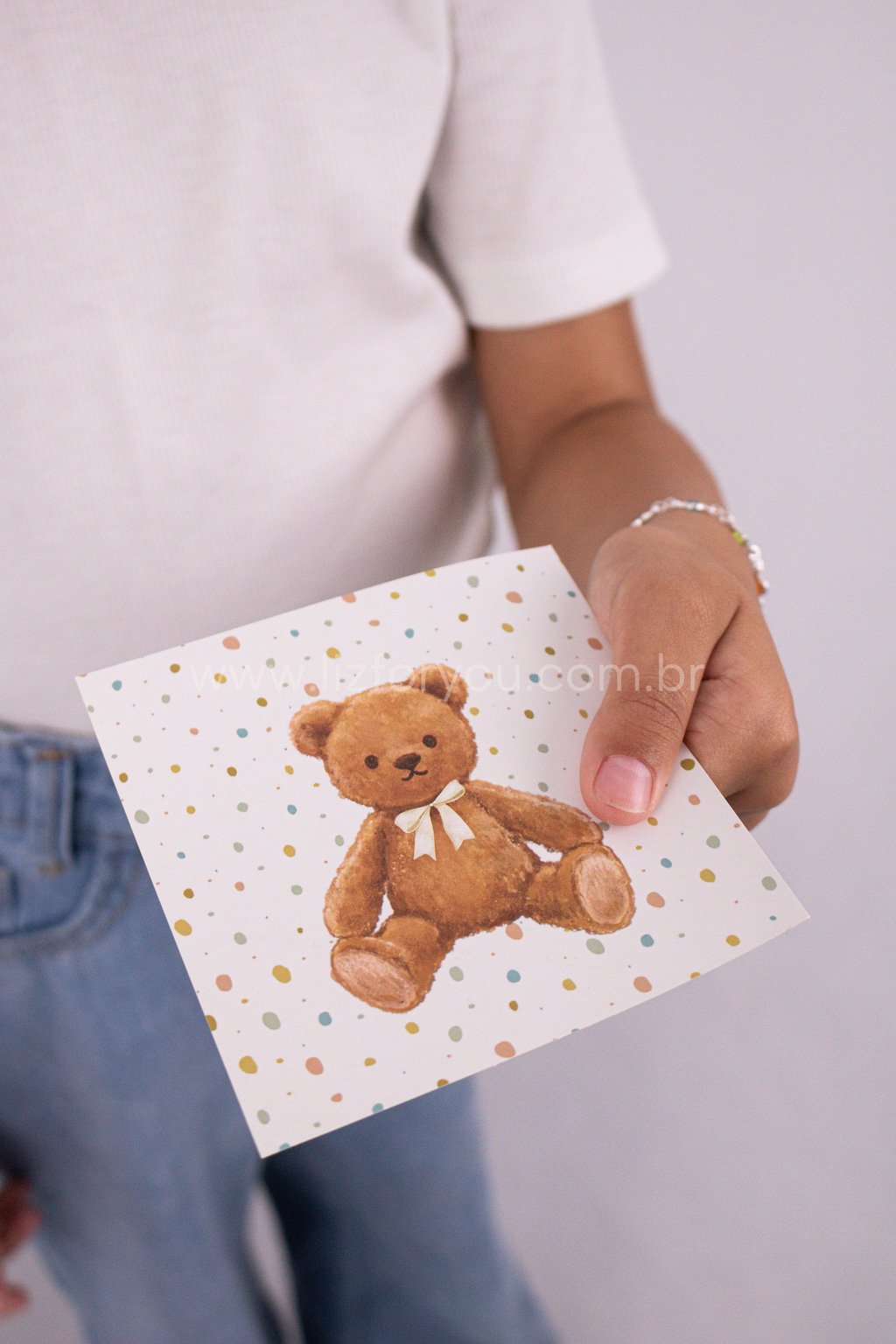 Kit Cartões de Presente 'Infantil' c/ 5 unidades