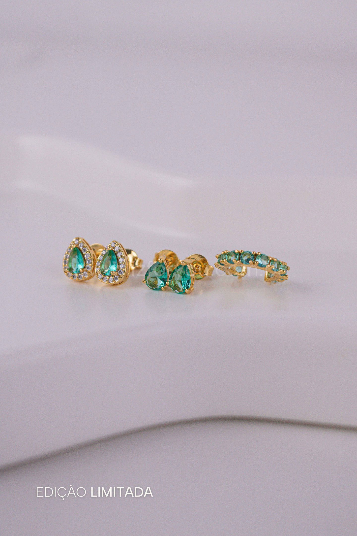 Kit de Brinco + Piercing Gota Colors