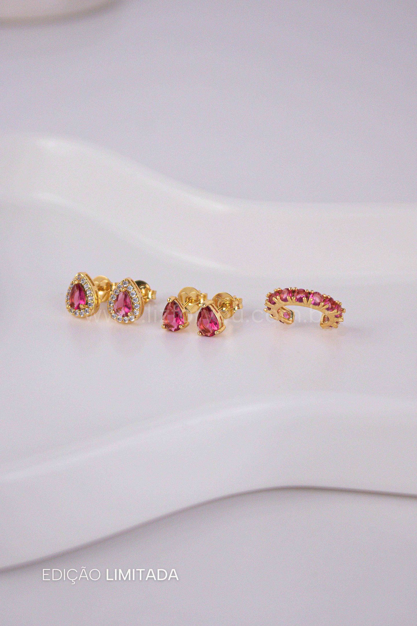 Kit de Brinco + Piercing Gota Colors