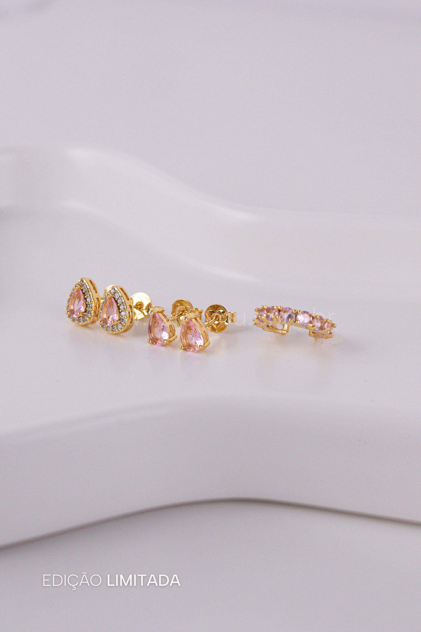 Kit de Brinco + Piercing Gota Colors