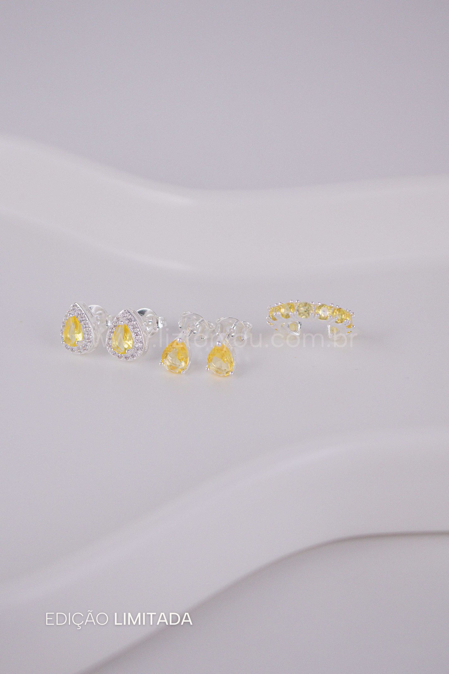 Kit de Brinco + Piercing Gota Colors
