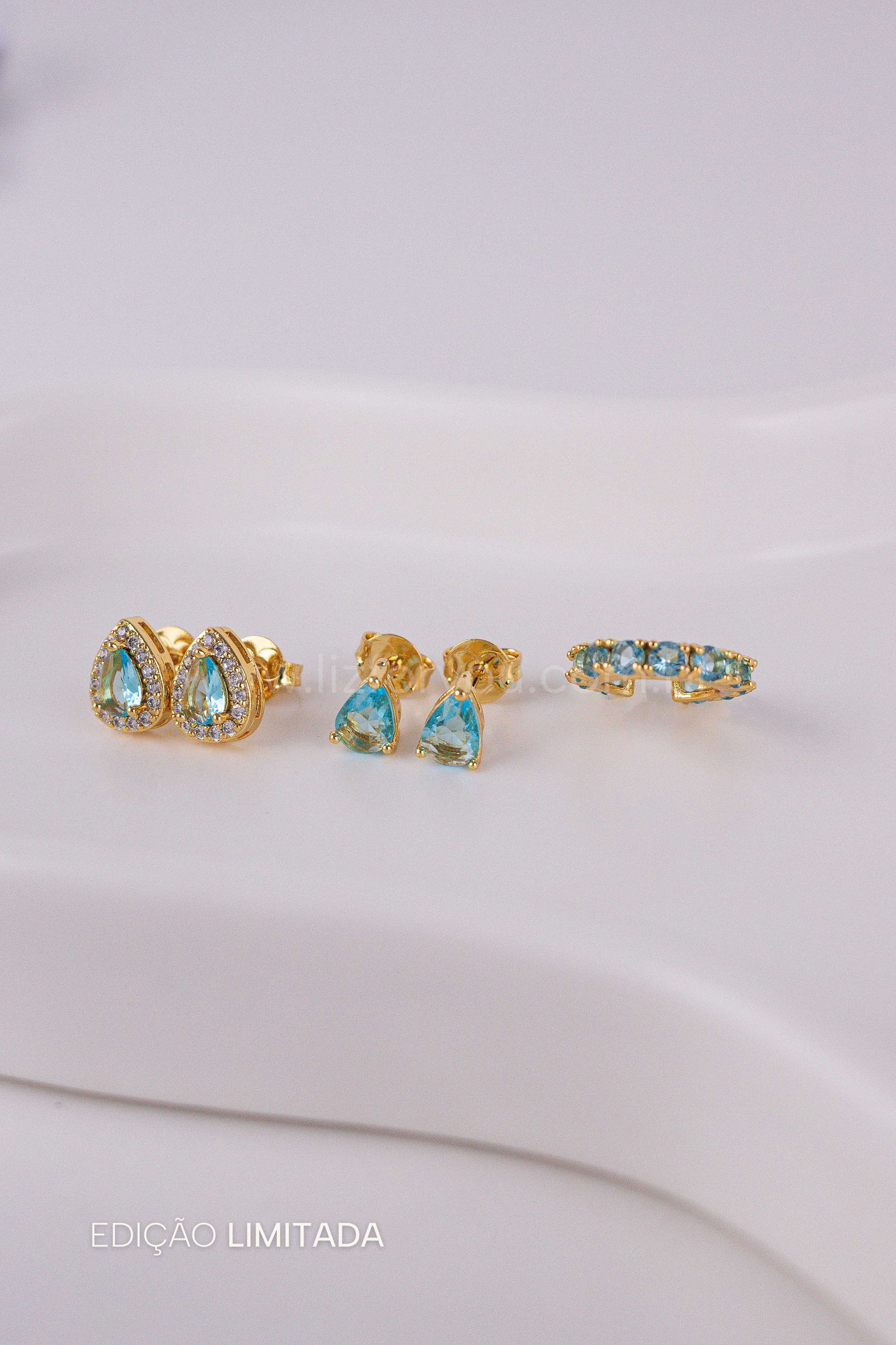 Kit de Brinco + Piercing Gota Colors
