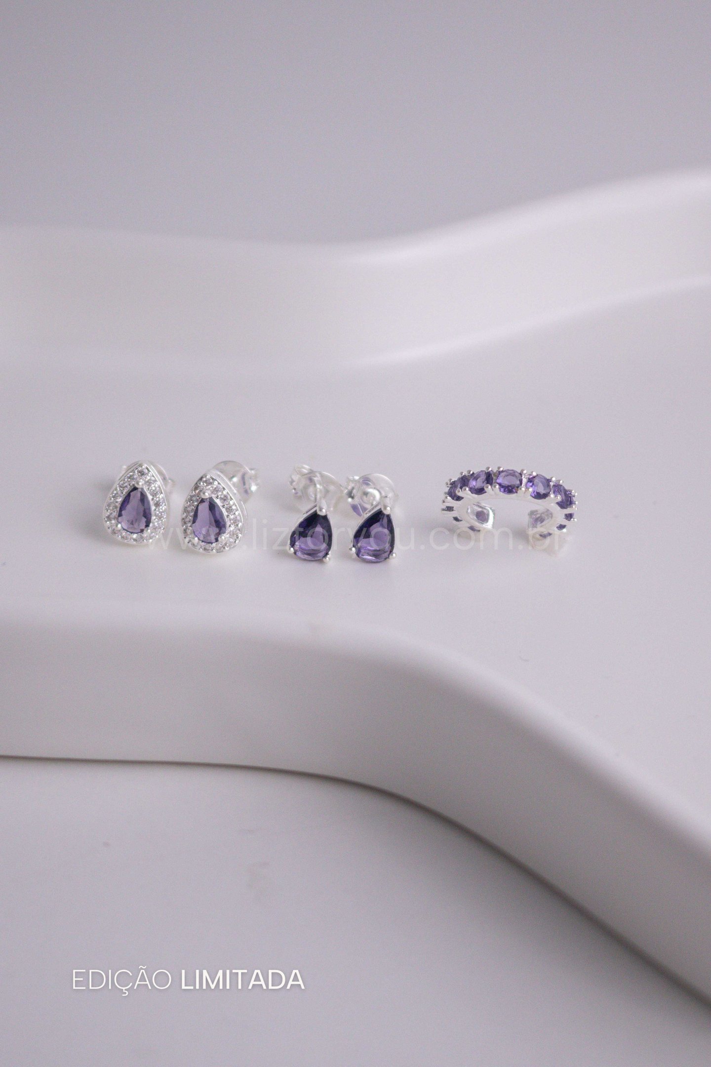 Kit de Brinco + Piercing Gota Colors