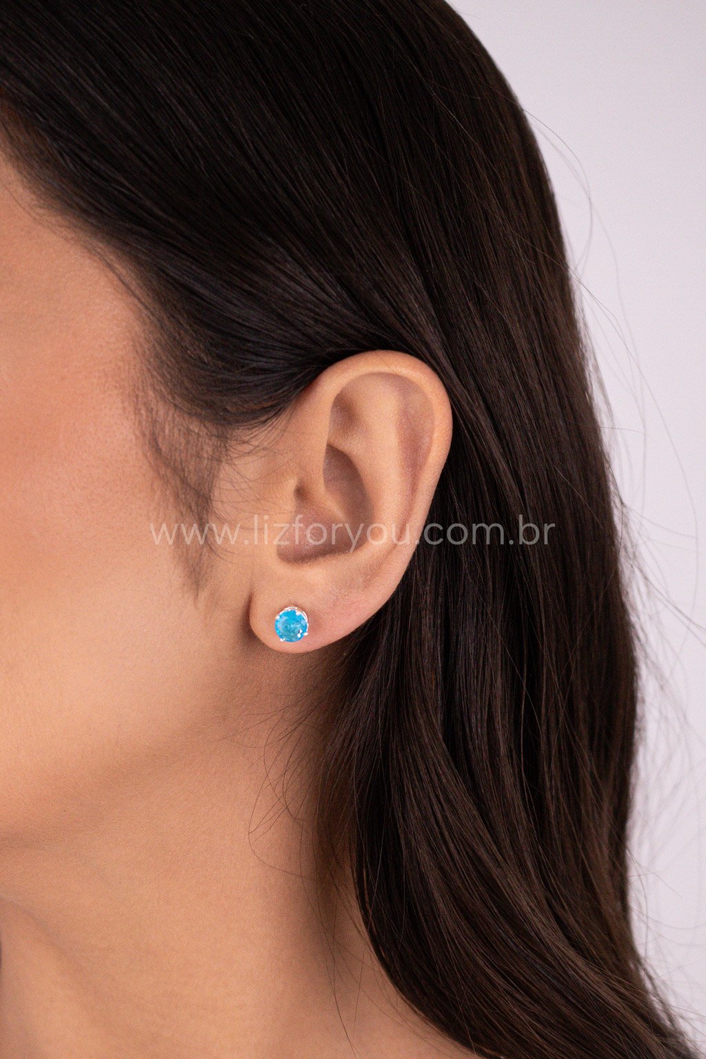 Kit de Colar + Brinco Pedra