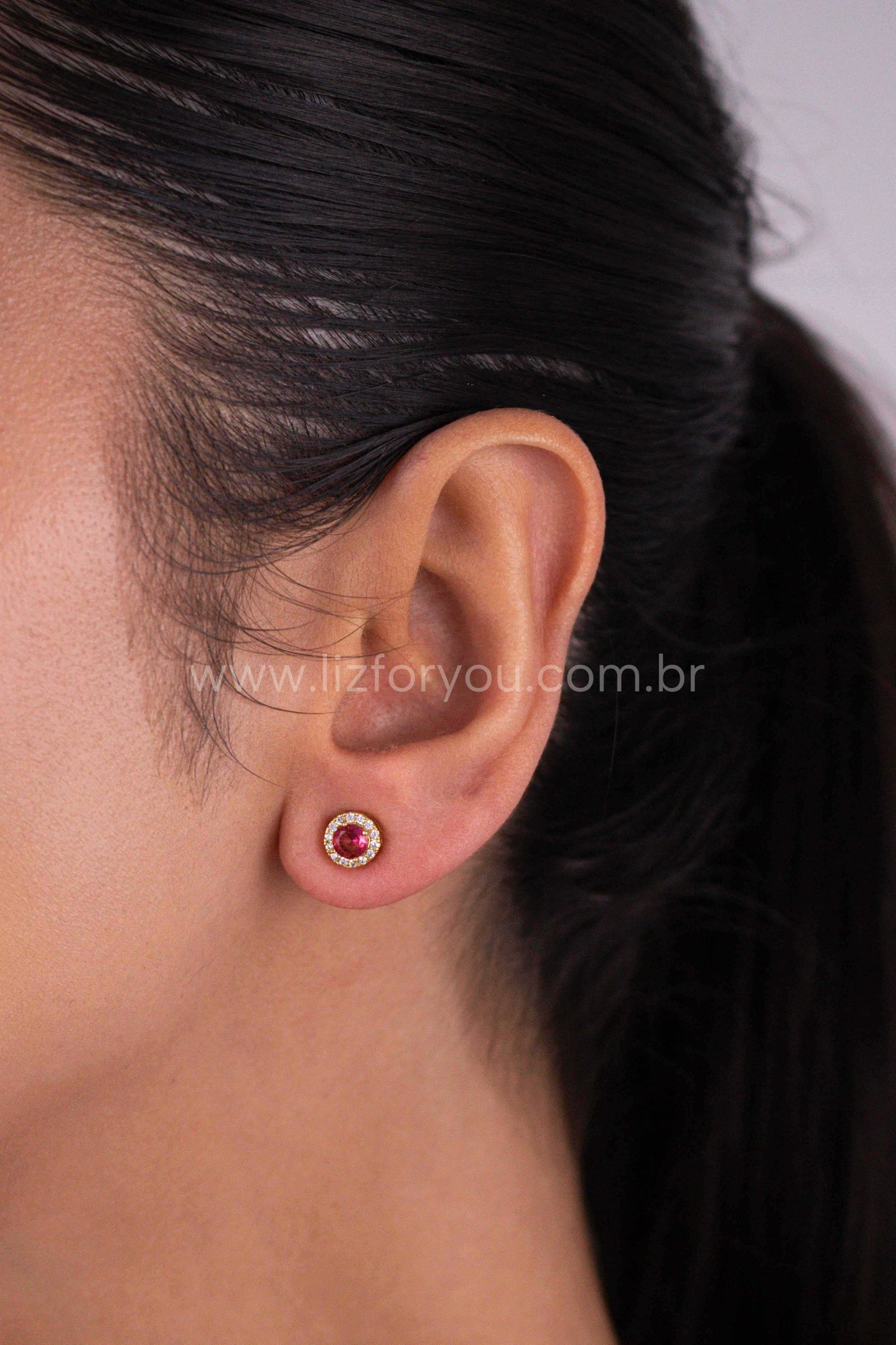Kit de Colar + Brinco Rebeca