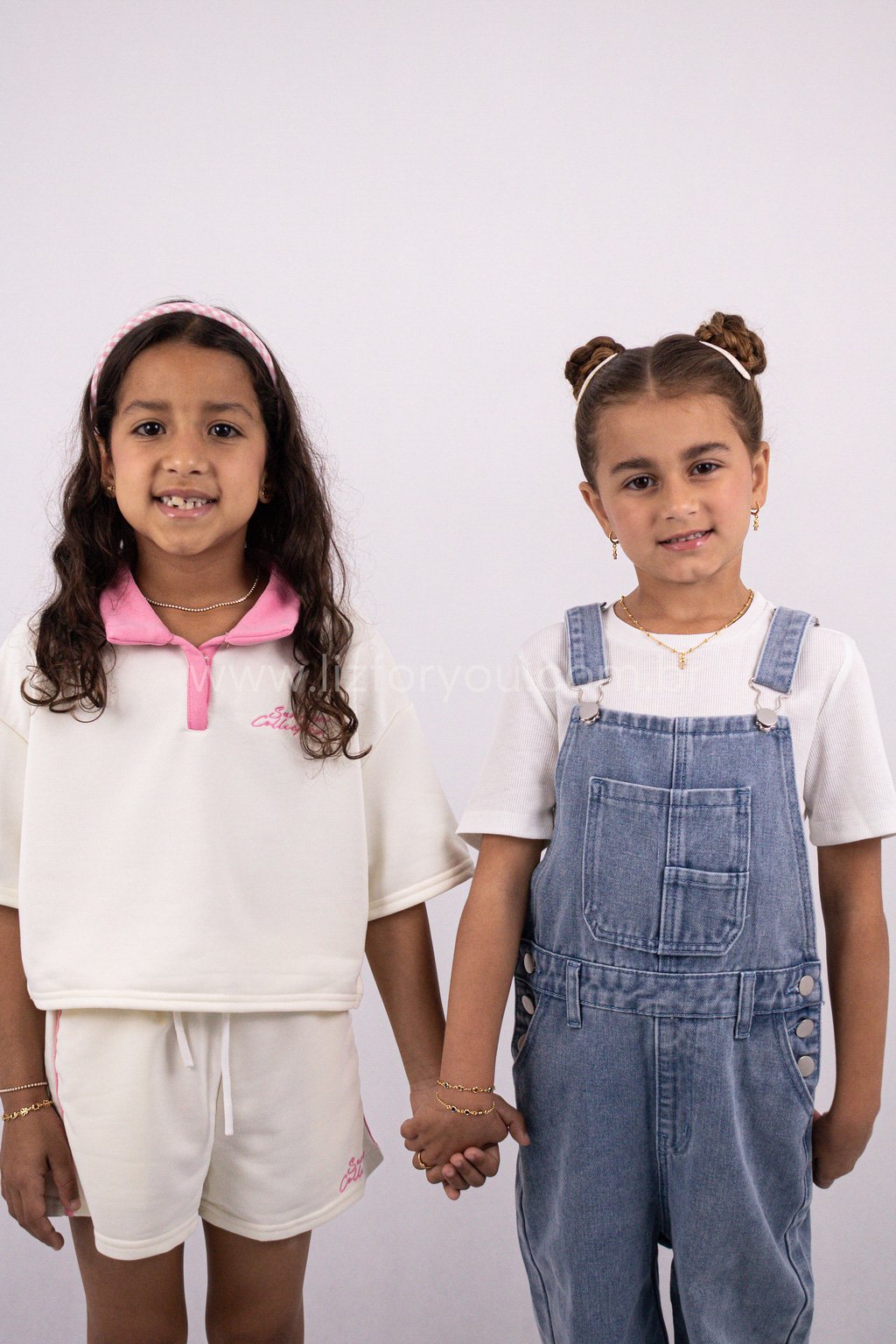 Kit de Colar + Brinco Ursinho Infantil 