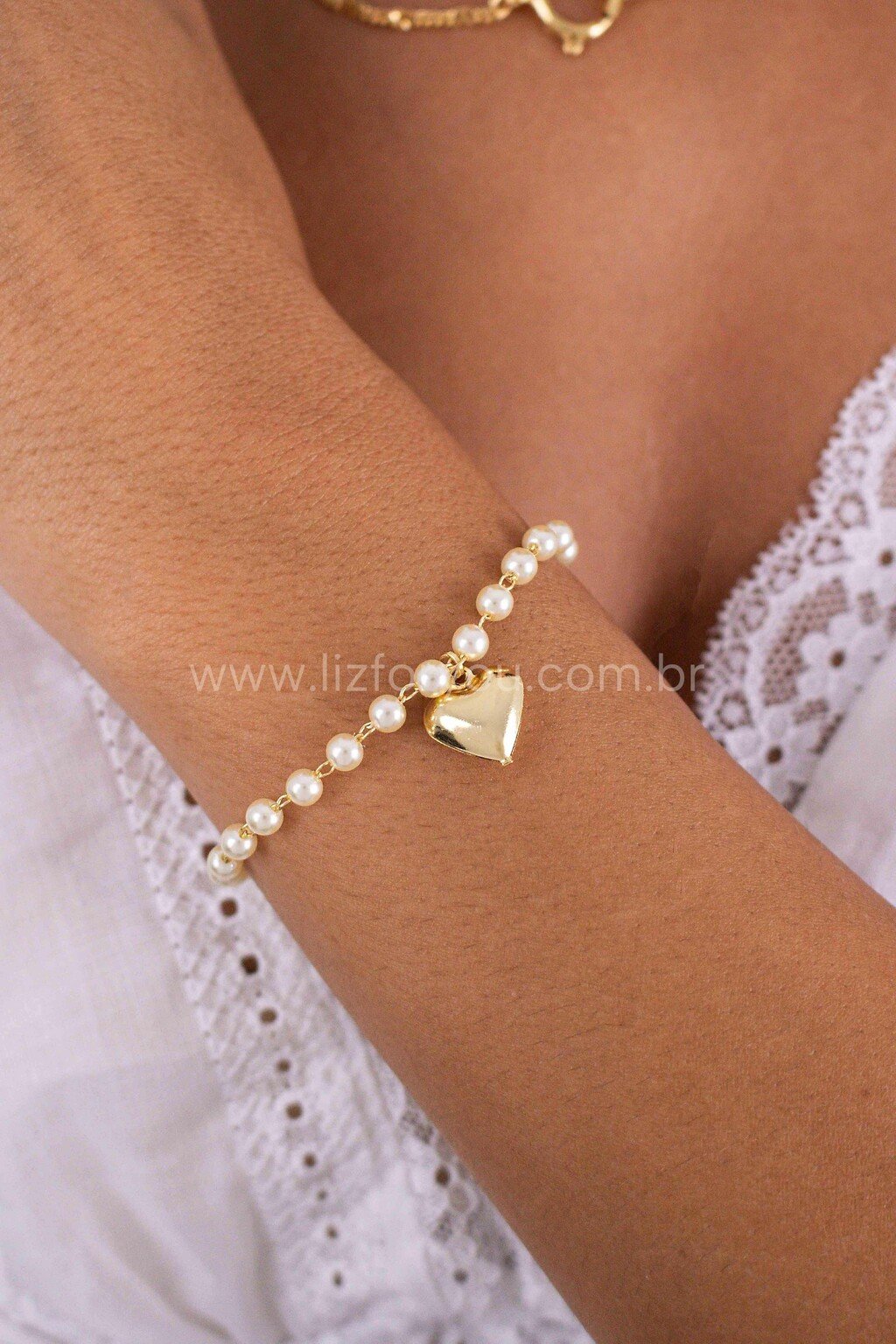 Kit Pulseiras Pérola Mãe e Filha