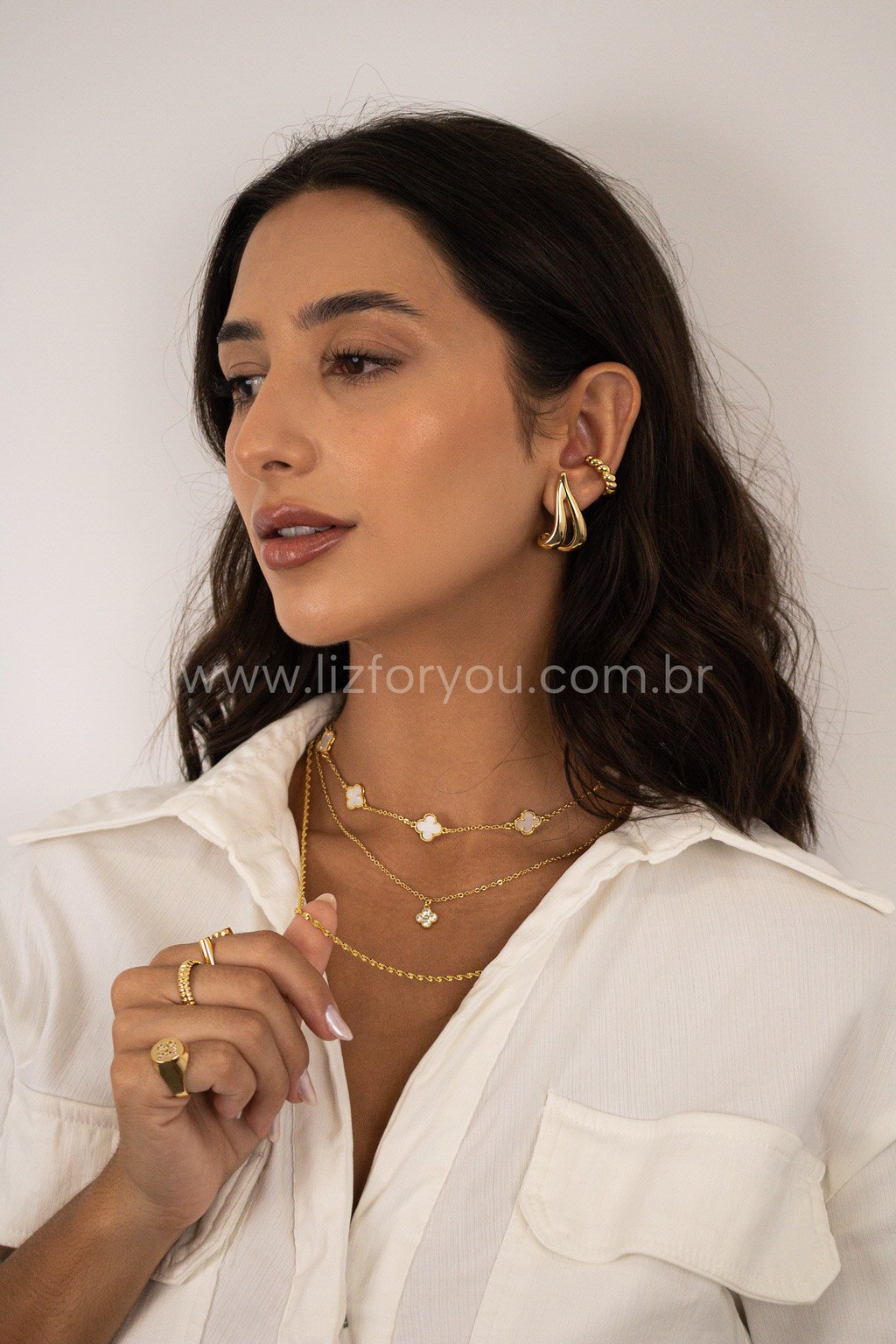 Piercing Fake Maxi Croissant